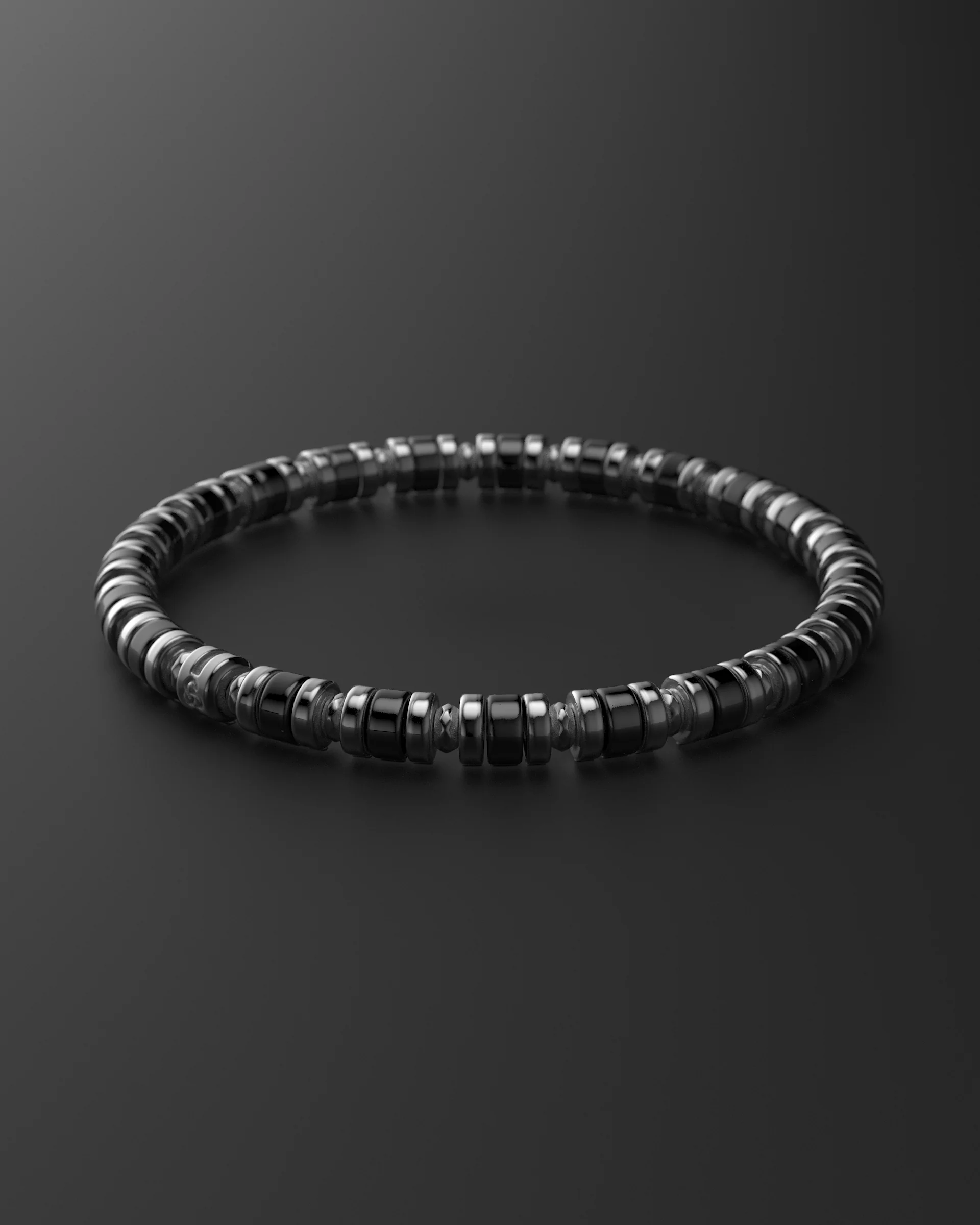 Onyx Bracelet 6mm | Spacer - Image 17