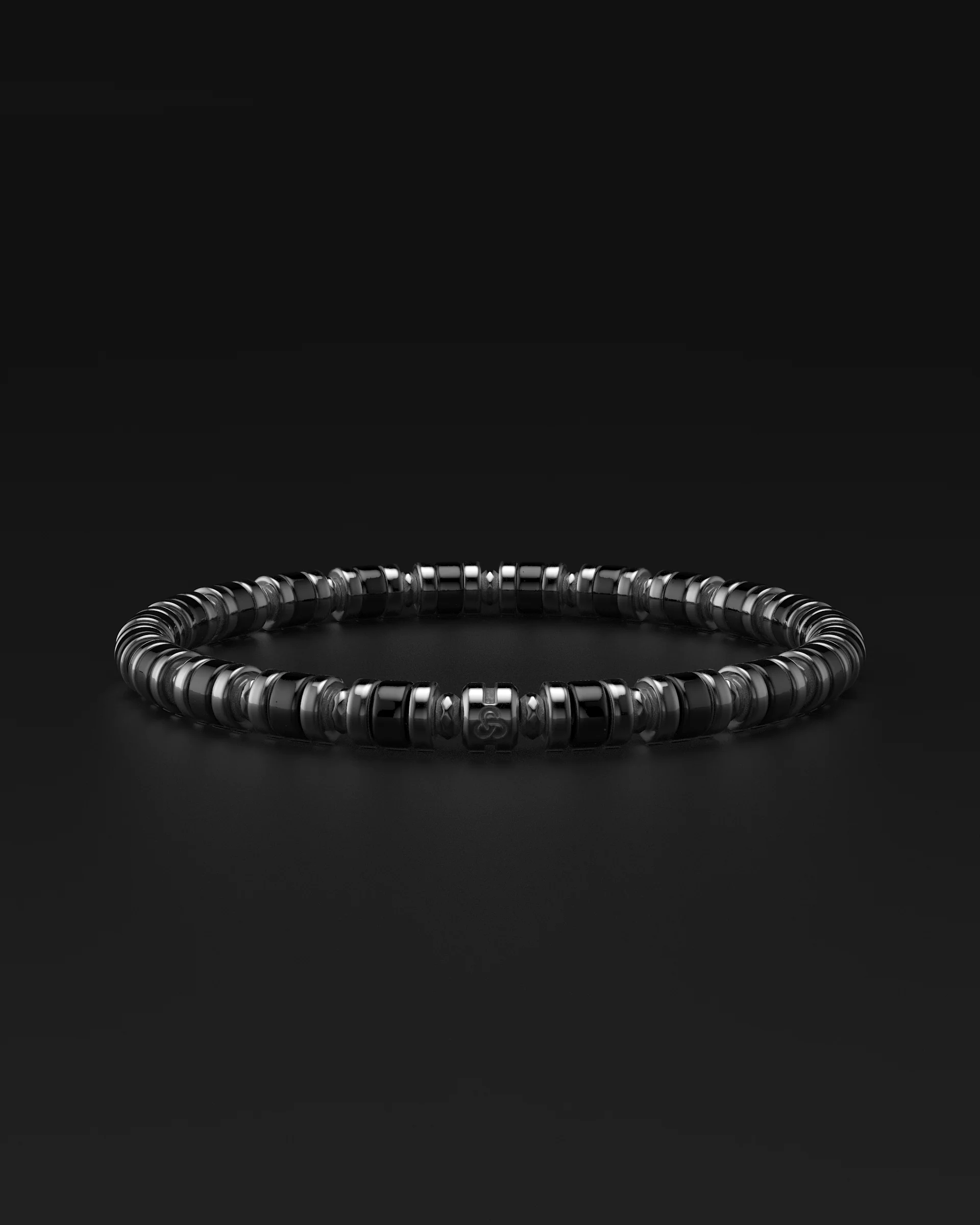 Onyx Bracelet 6mm | Spacer - Image 19