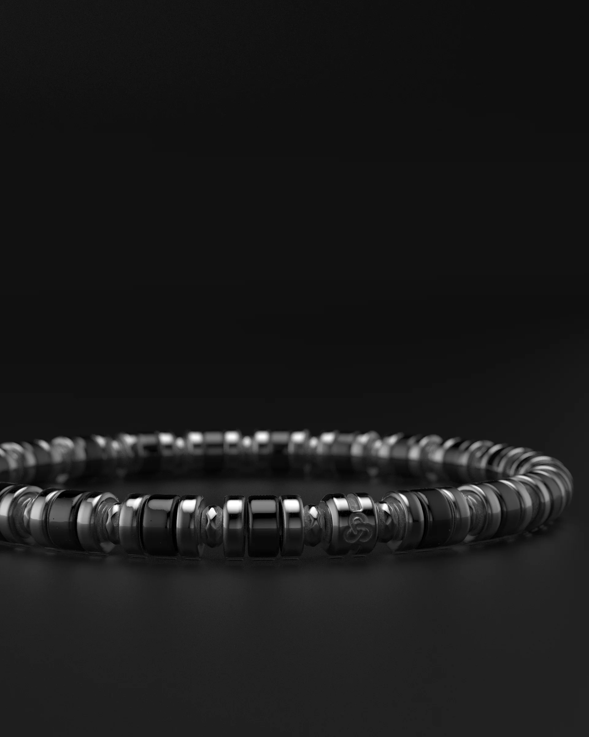 Onyx Bracelet 6mm | Spacer - Image 20