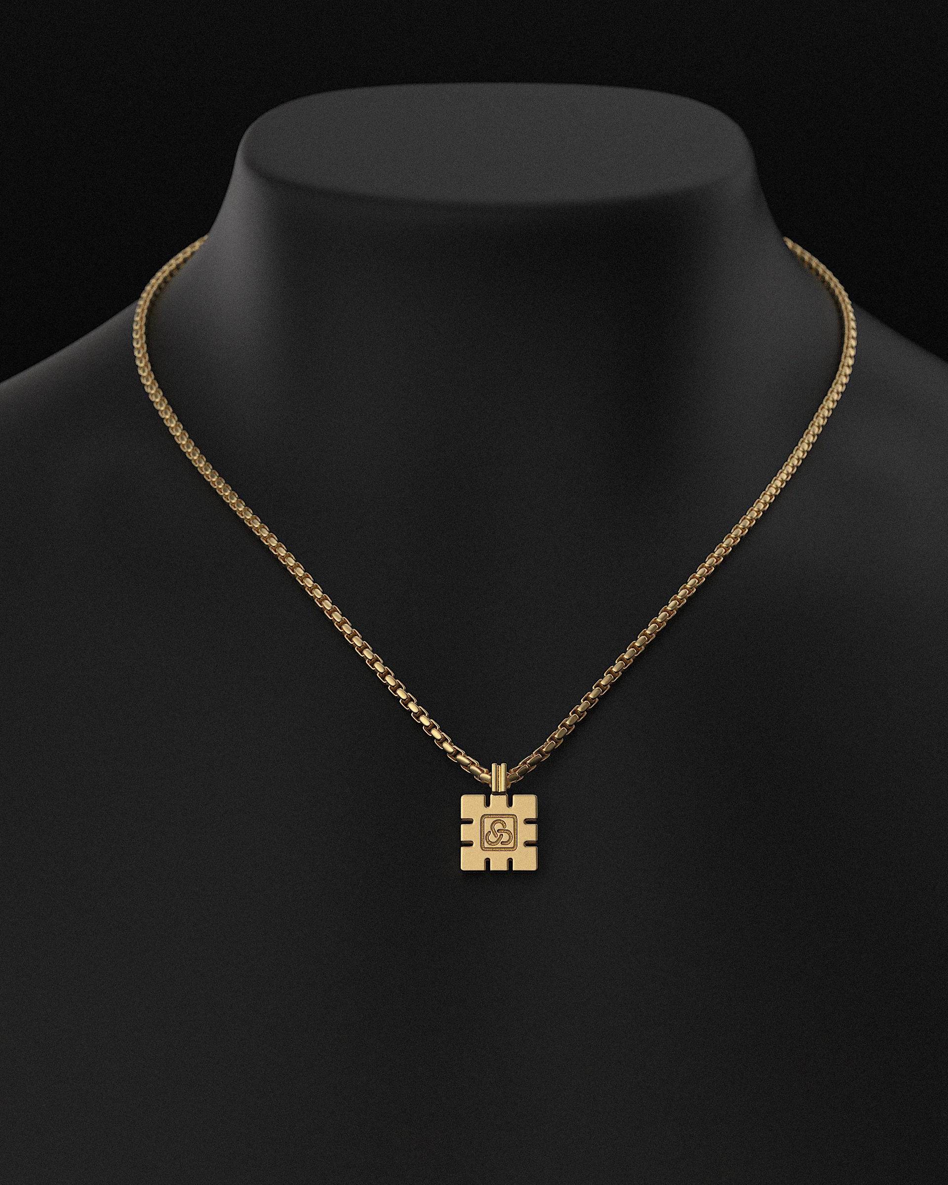 Essential Pendant + Round Box Chain - Image 3