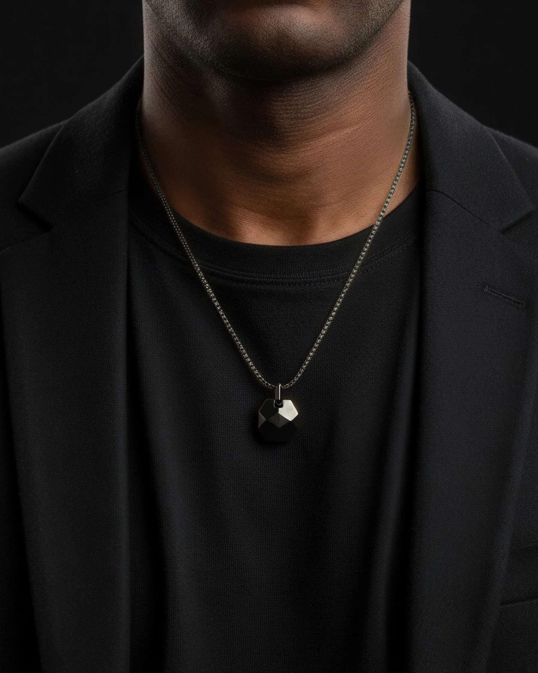 Geom Pendant + Round Box Chain - Image 12