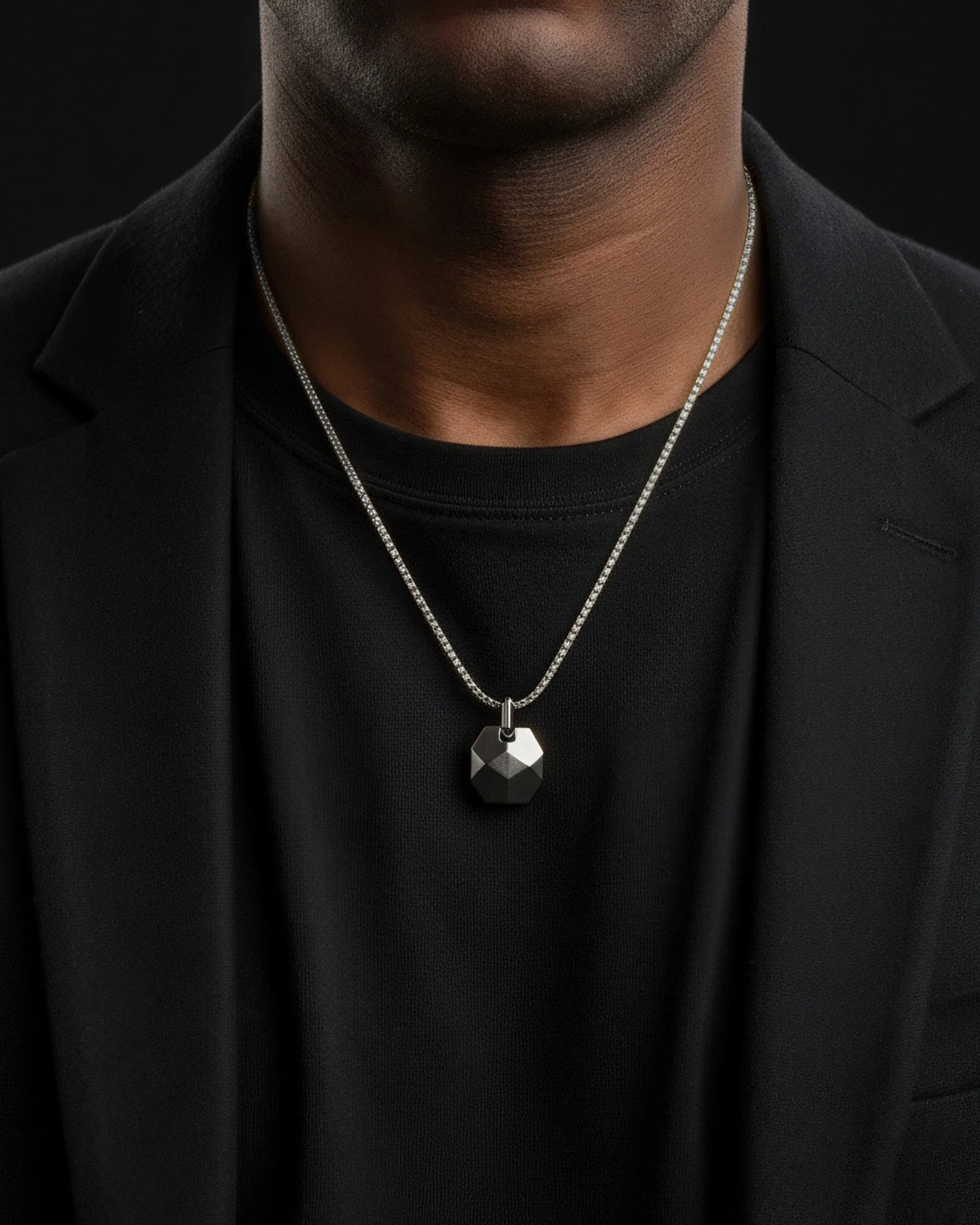 Geom Pendant + Round Box Chain - Image 7