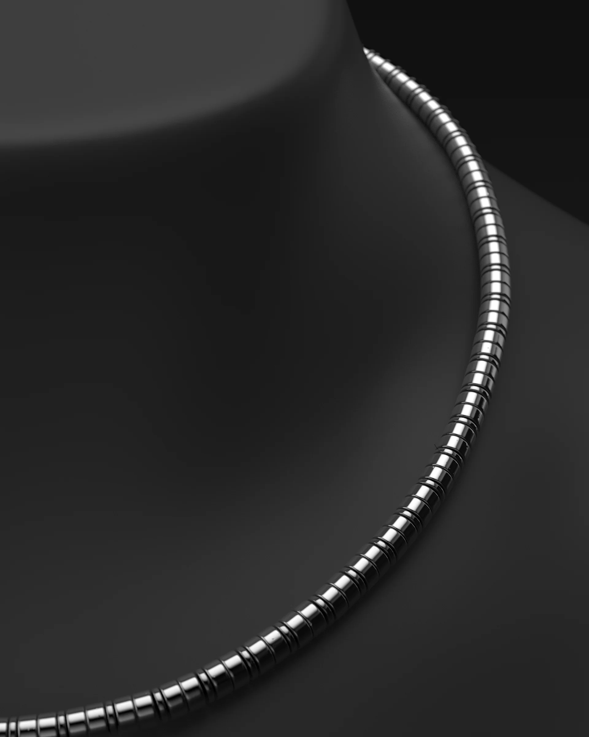 Hematite Necklace #2 6mm | Spacer - Image 12