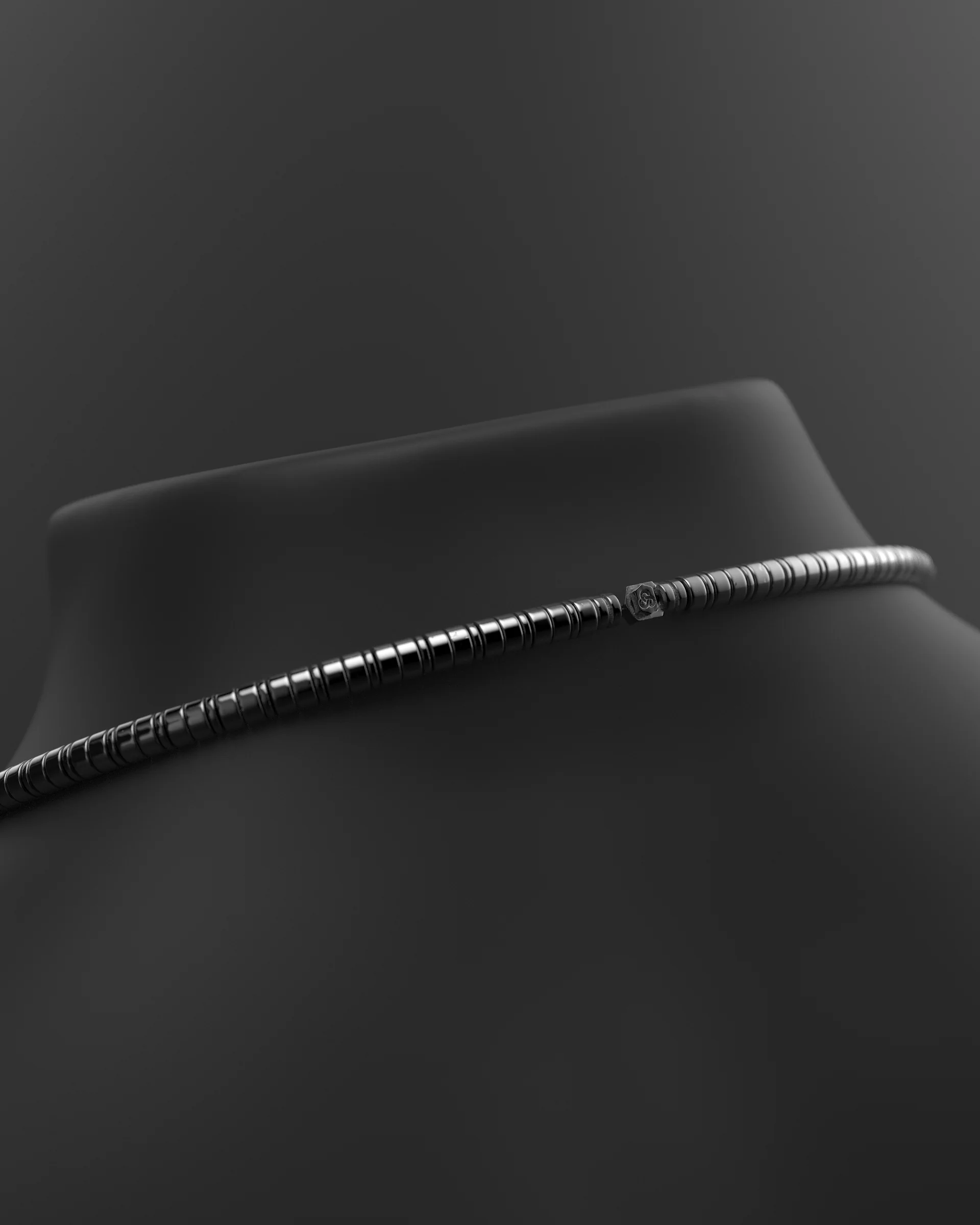 Hematite Necklace #2 6mm | Spacer - Image 14