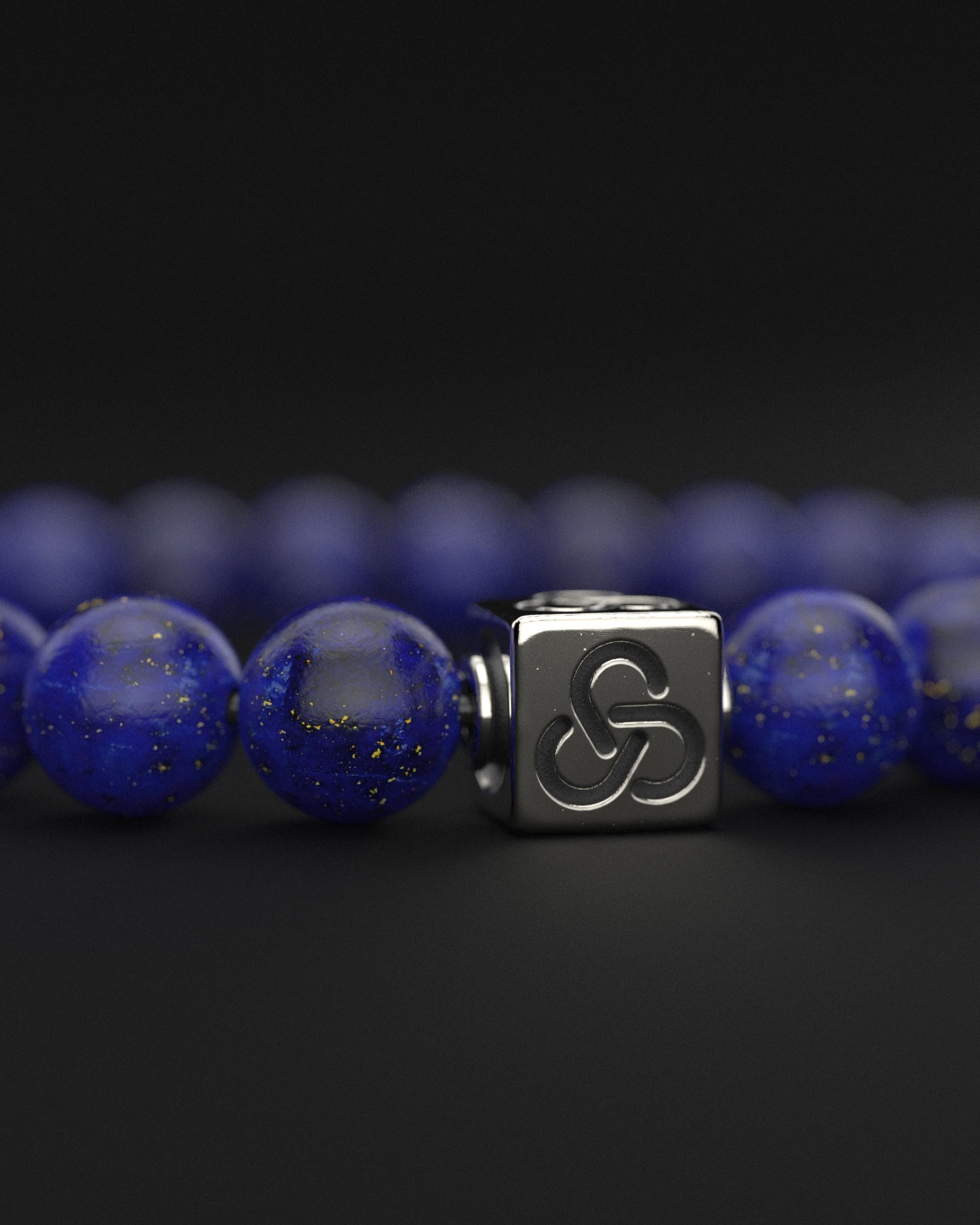 Lapis Lazuli Bracelet 8mm | Essential - Image 12