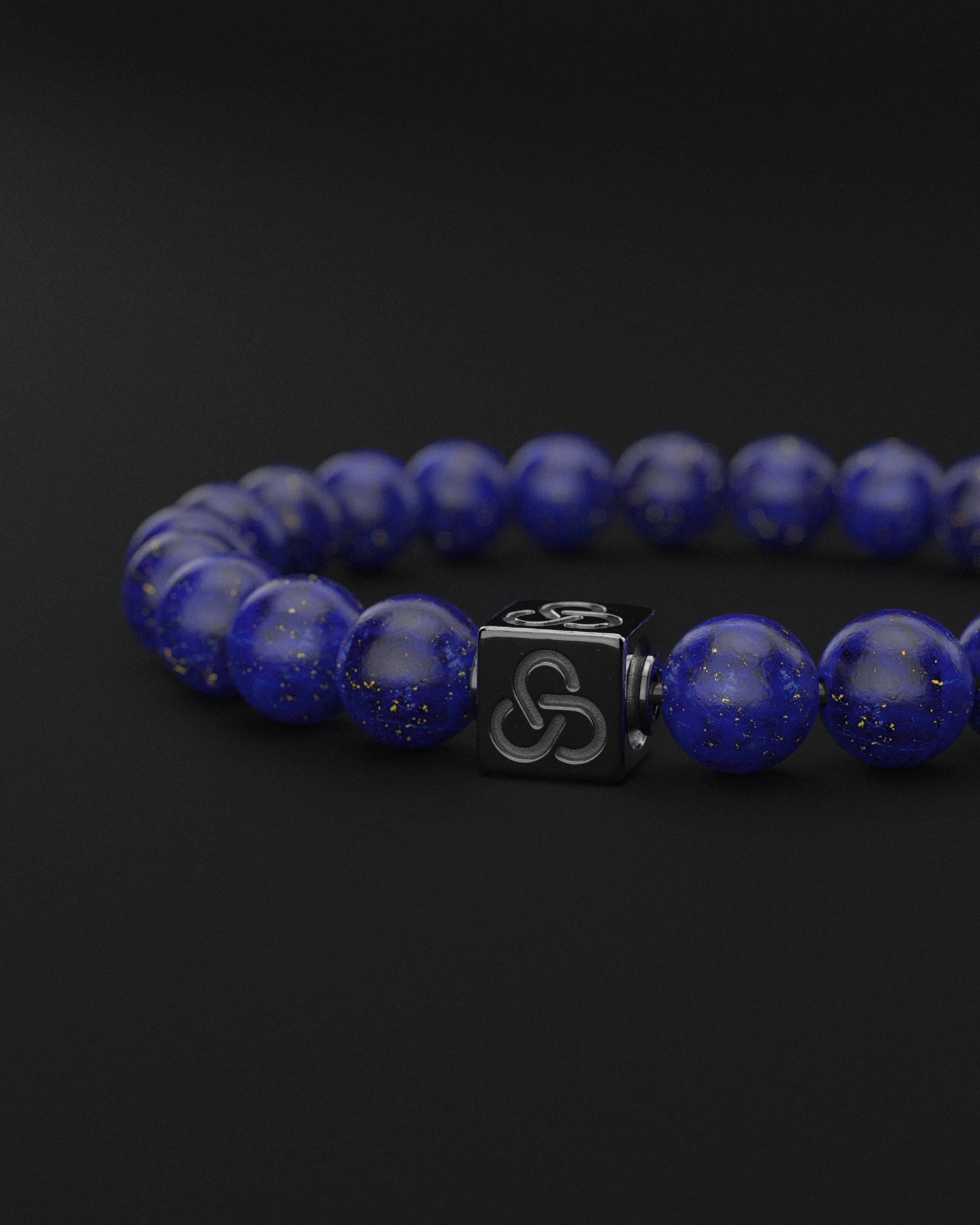 Lapis Lazuli Bracelet 8mm | Essential - Image 14