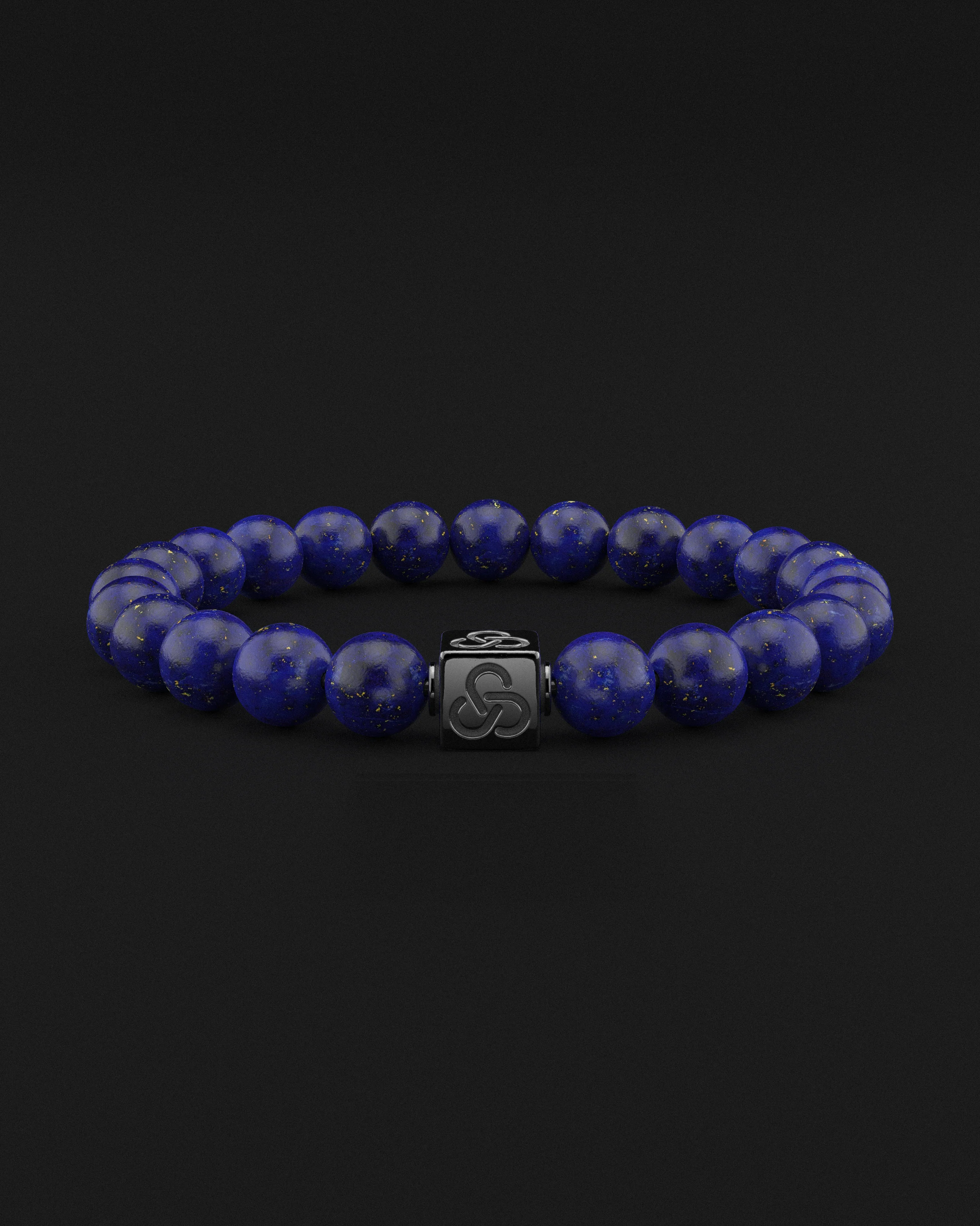 Lapis Lazuli Bracelet 8mm | Essential - Image 19