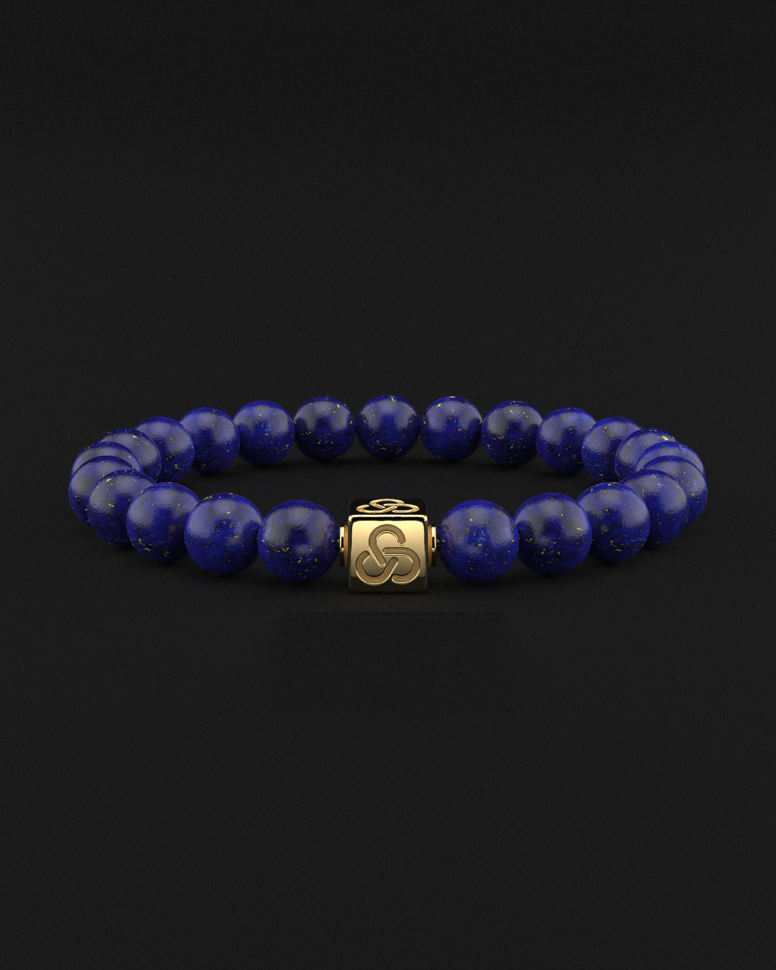 Lapis Lazuli Bracelet 8mm | Essential - Image 3