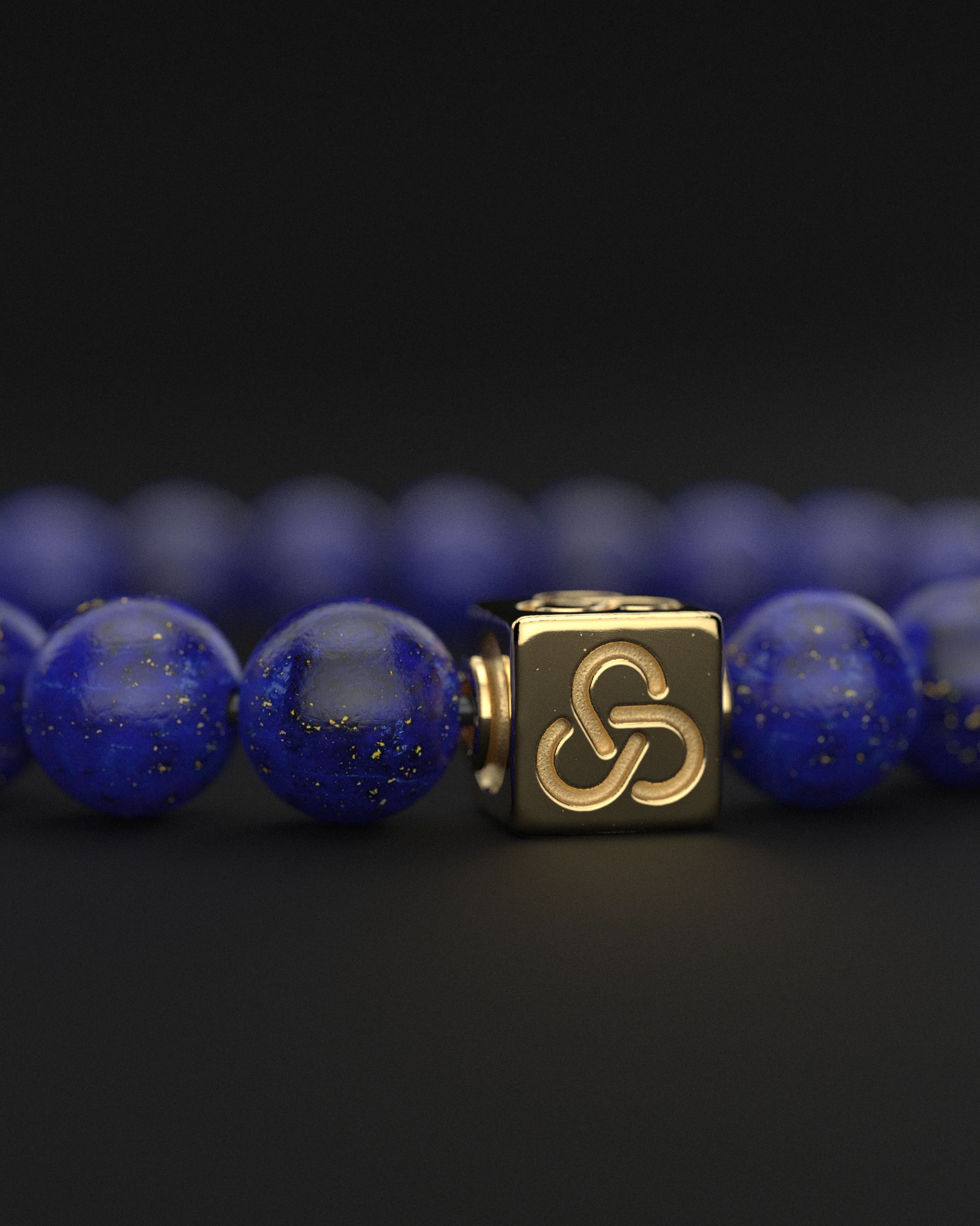 Lapis Lazuli Bracelet 8mm | Essential - Image 4