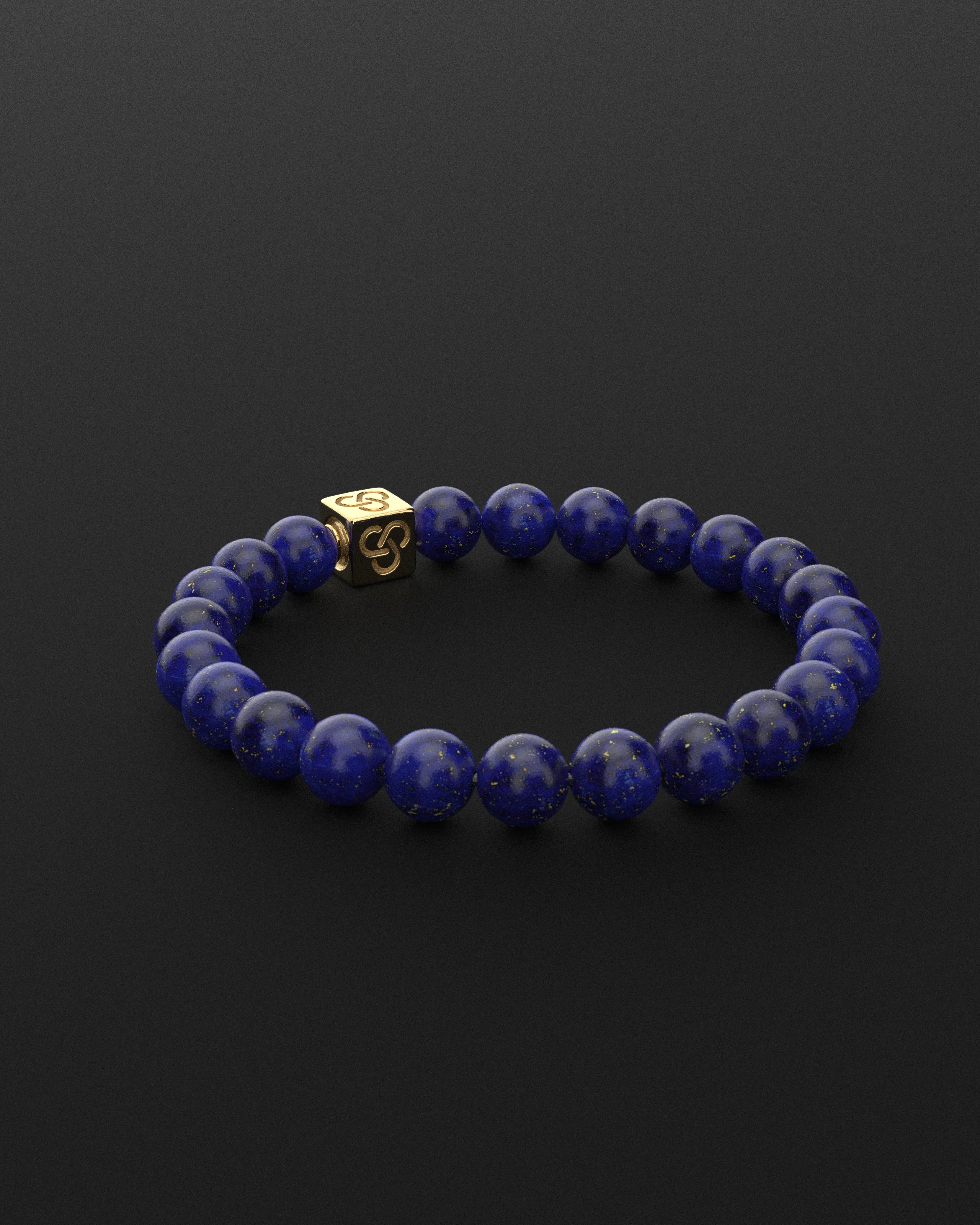 Lapis Lazuli Bracelet 8mm | Essential - Image 5