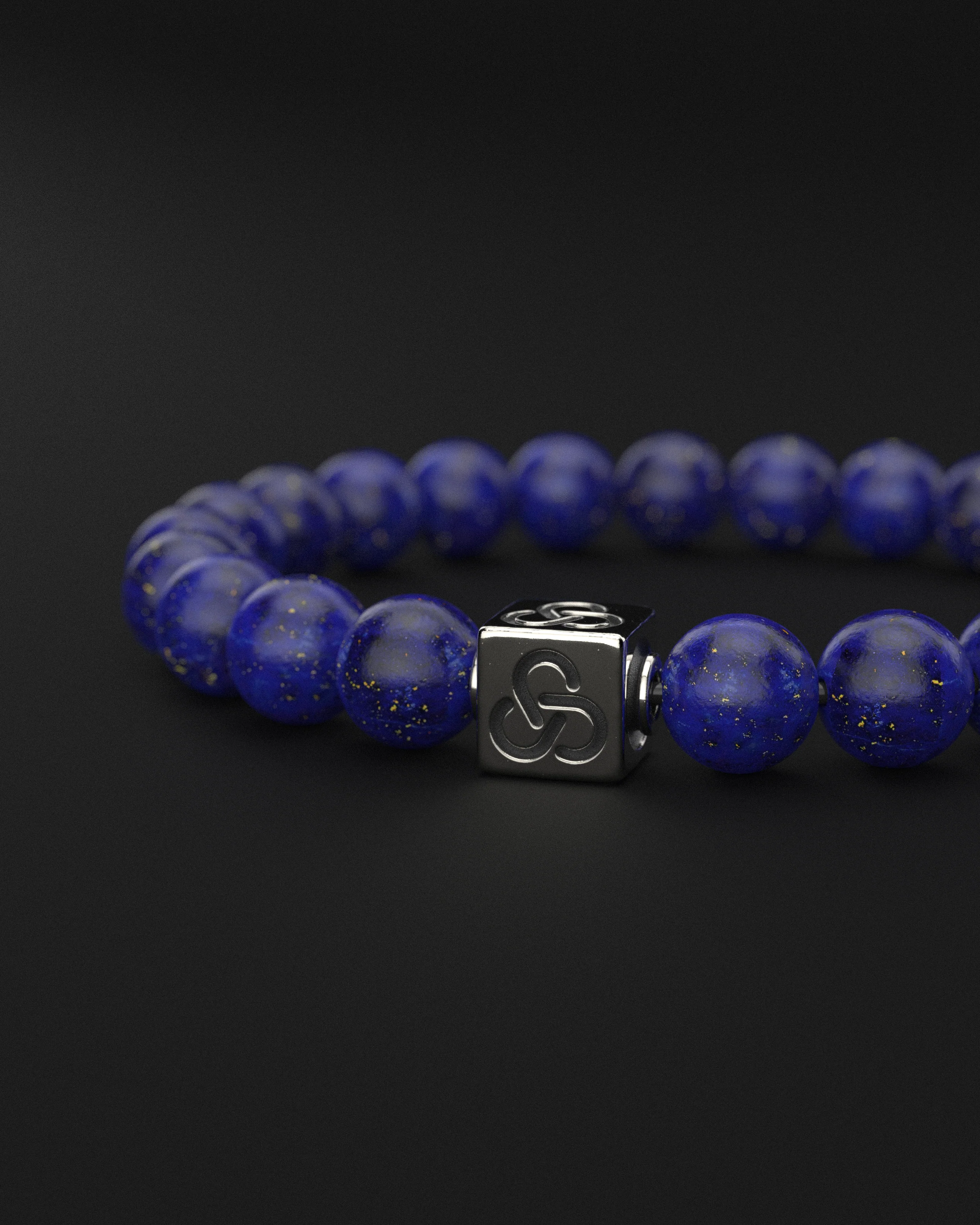 Lapis Lazuli Bracelet 8mm | Essential - Image 9