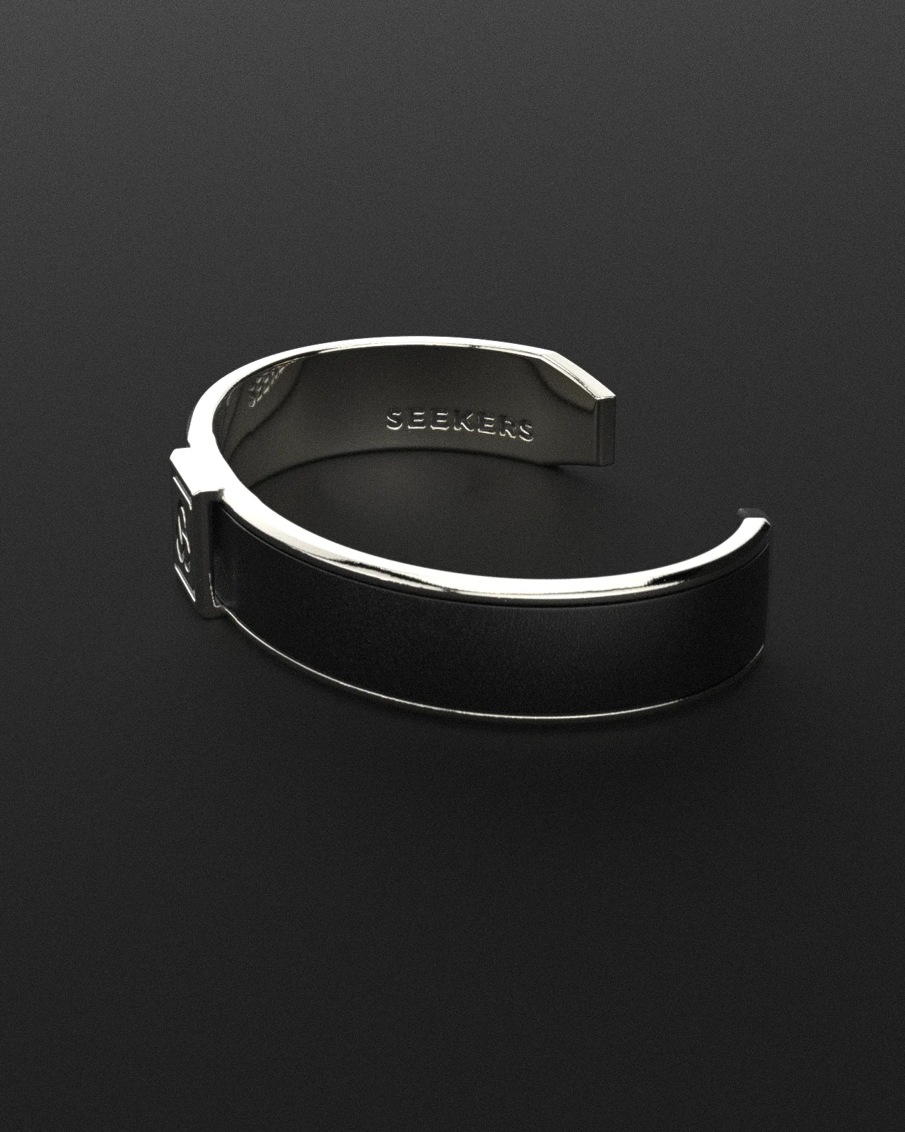 Leather Cuff Bracelet - Image 9