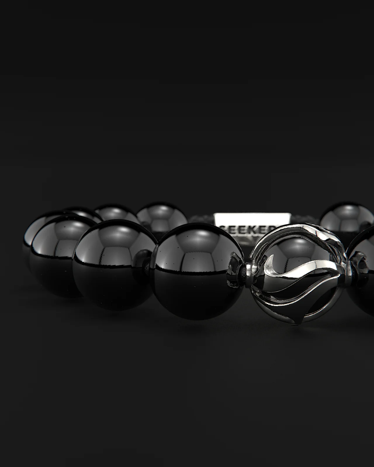 Onyx Bracelet 12mm | Waves - Image 11