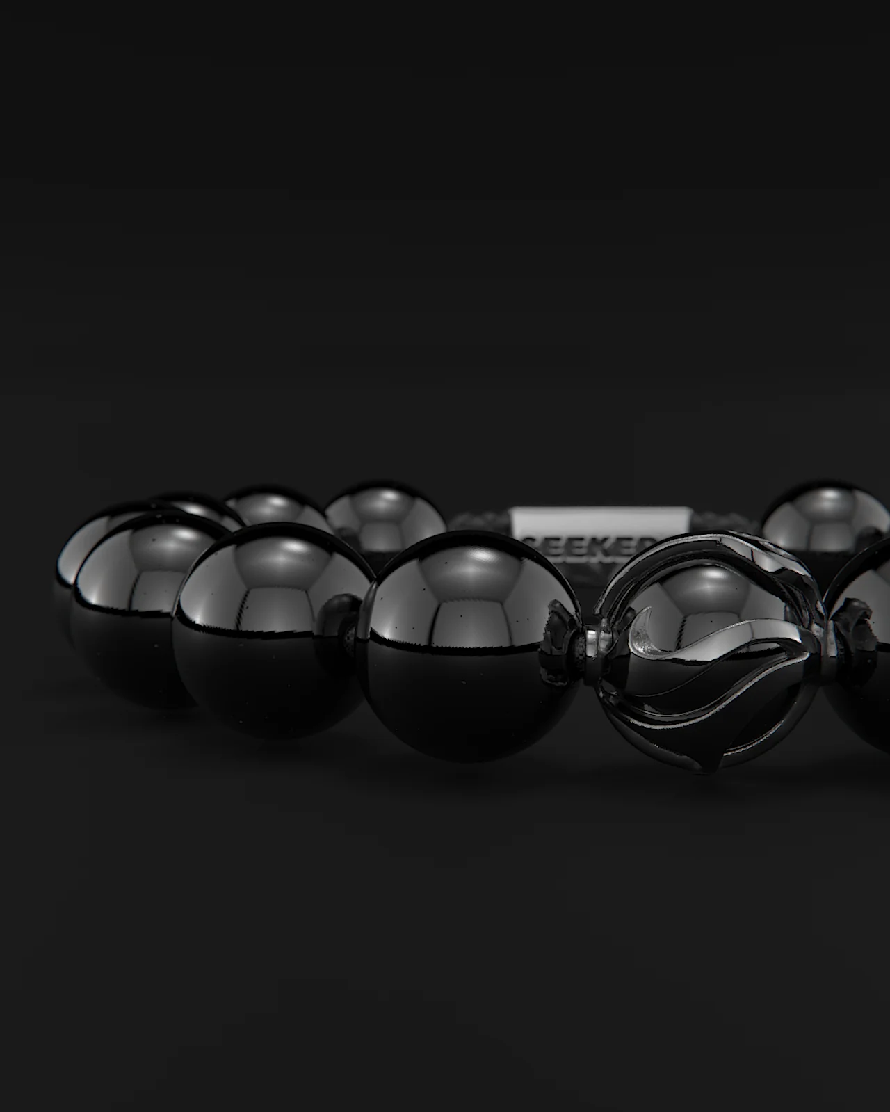 Onyx Bracelet 12mm | Waves - Image 19