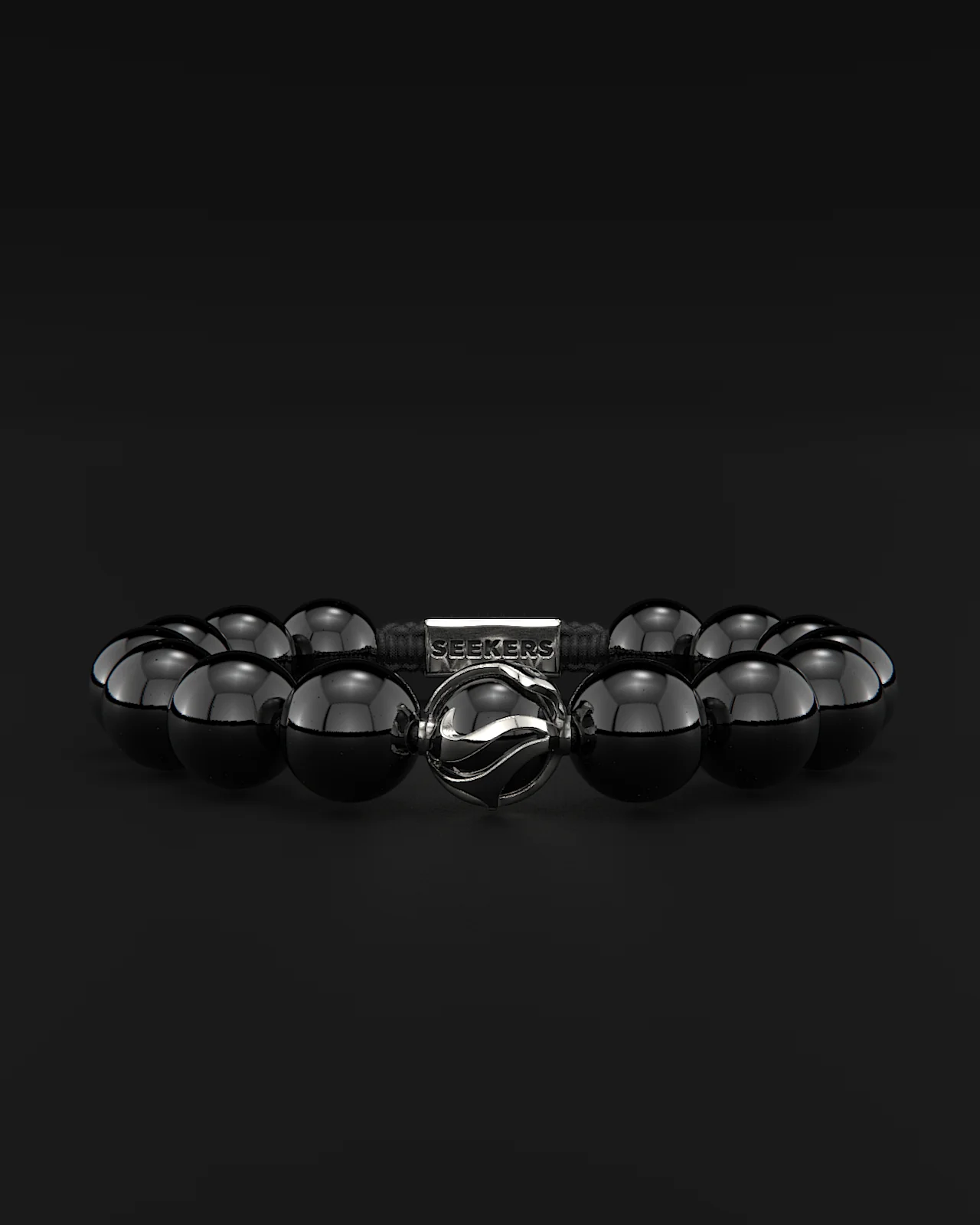 Onyx Bracelet 12mm | Waves - Image 9