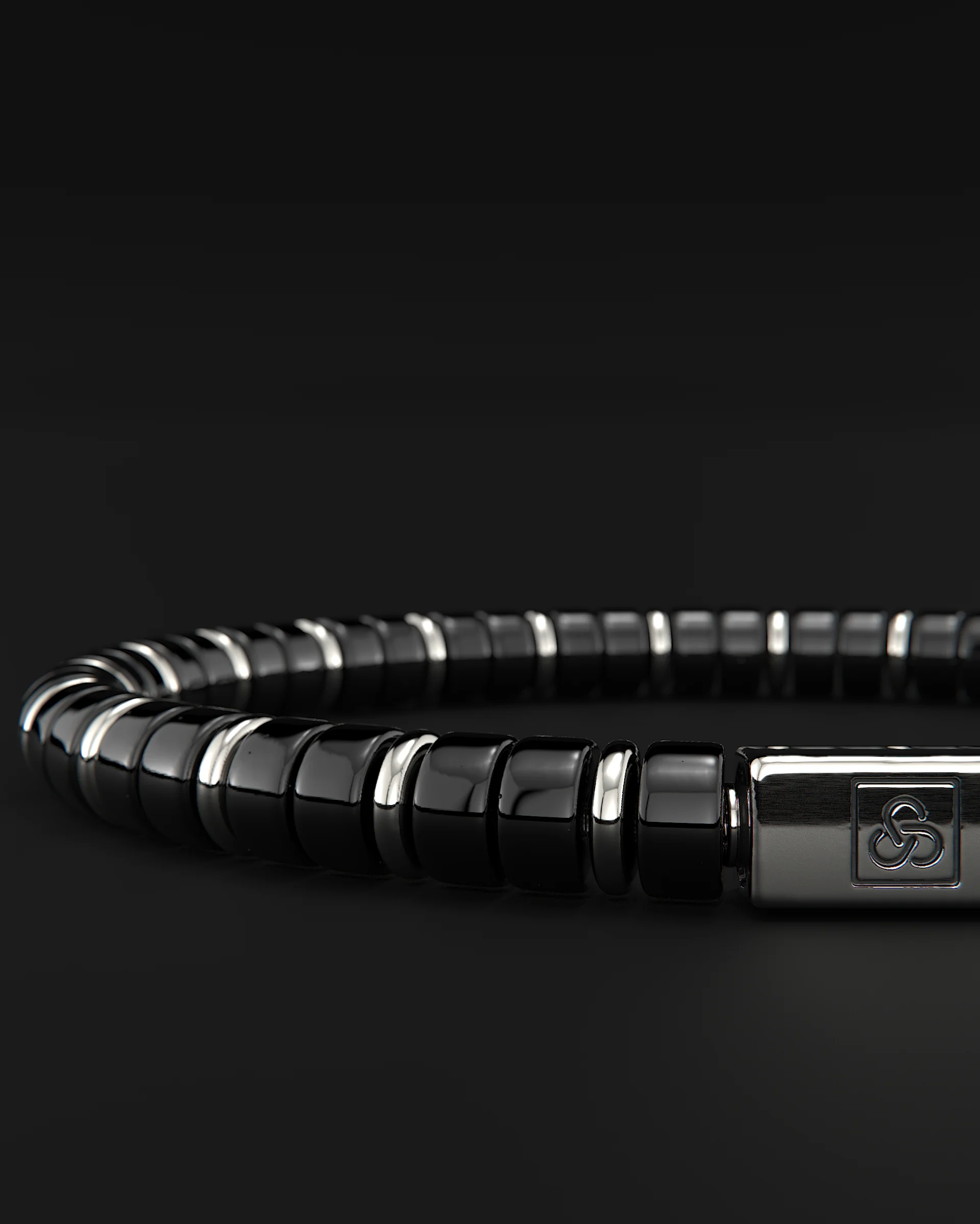 Onyx Bracelet 6mm | Spacer #2 - Image 11