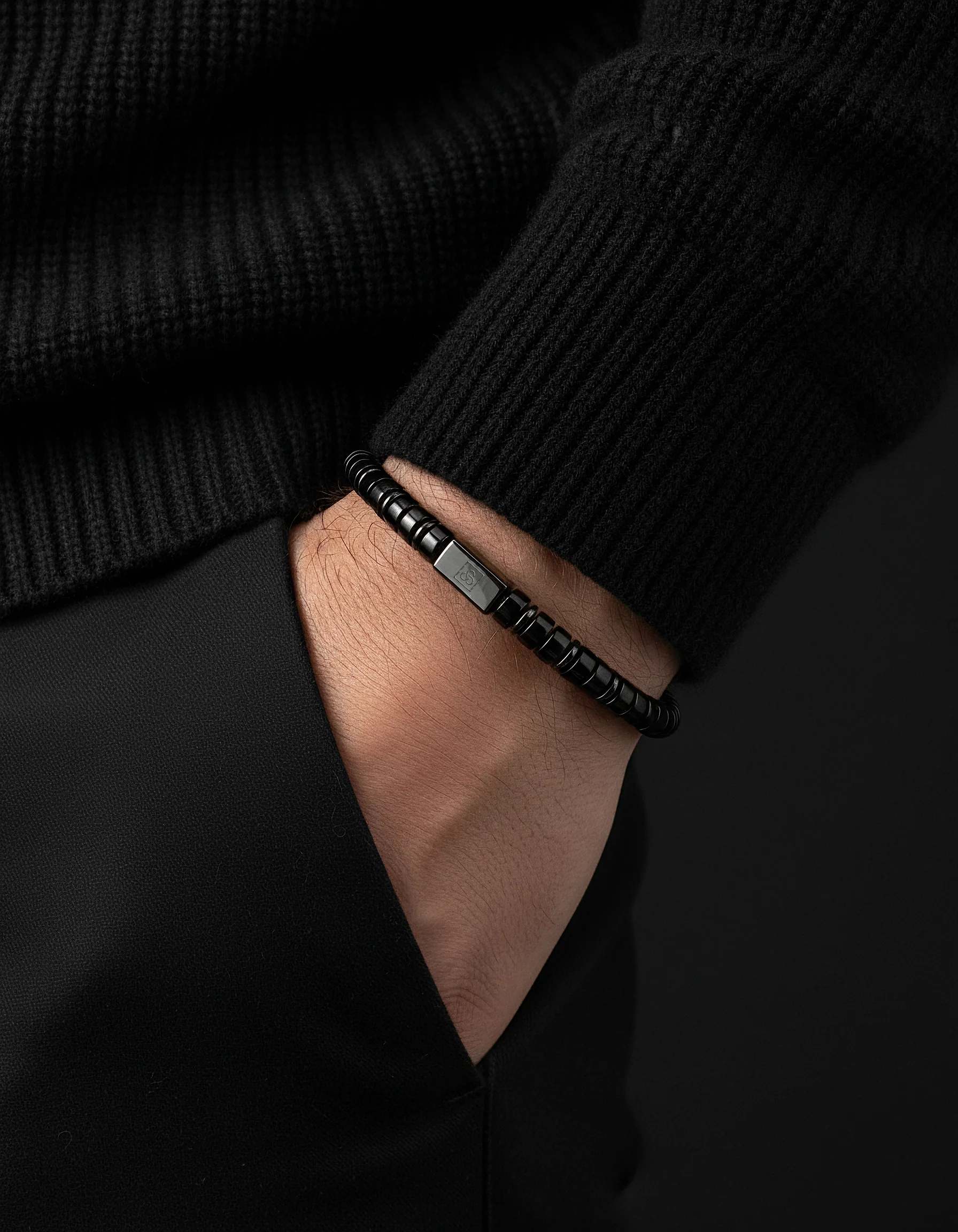 Onyx Bracelet 6mm | Spacer #2 - Image 16