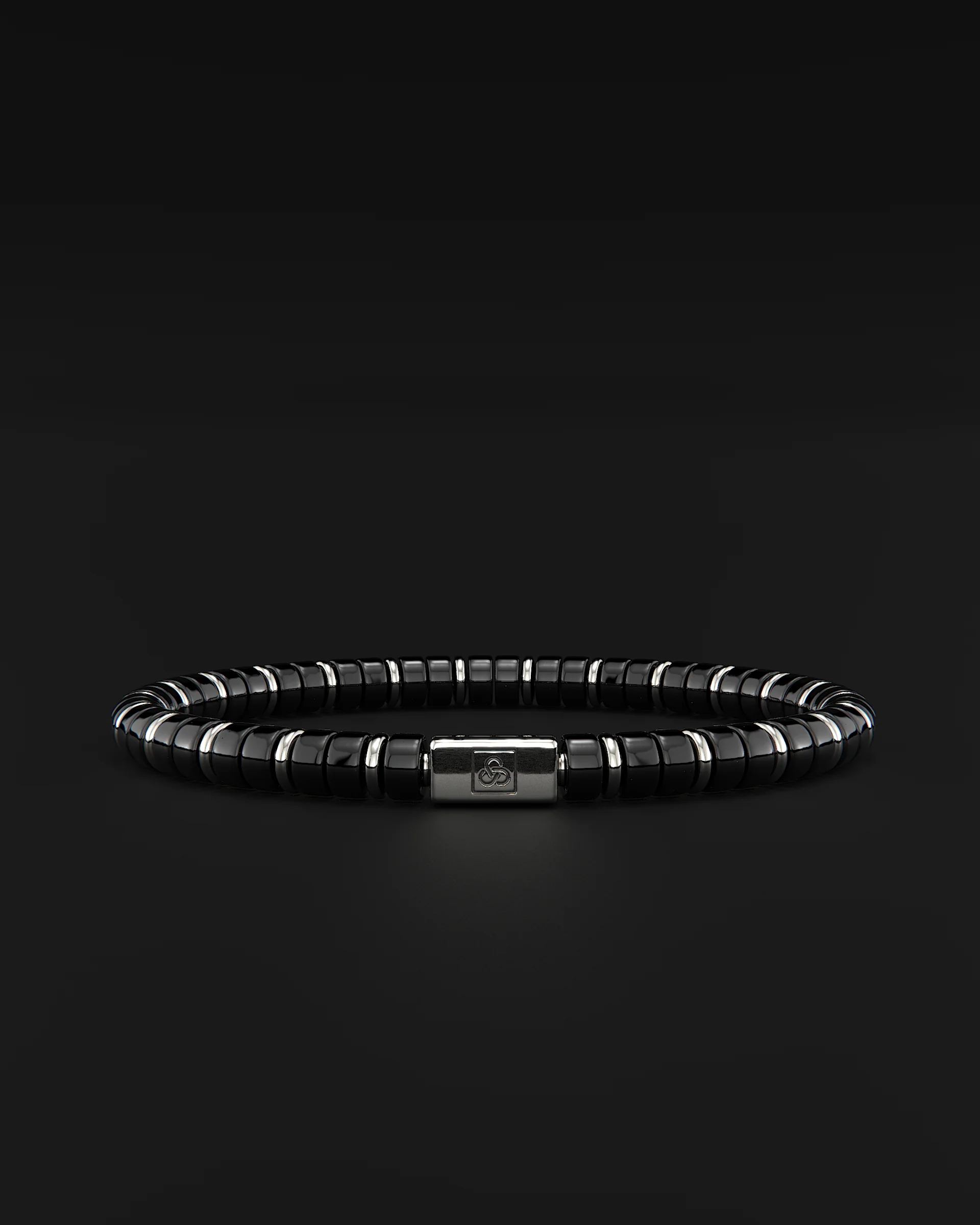 Onyx Bracelet 6mm | Spacer #2 - Image 8