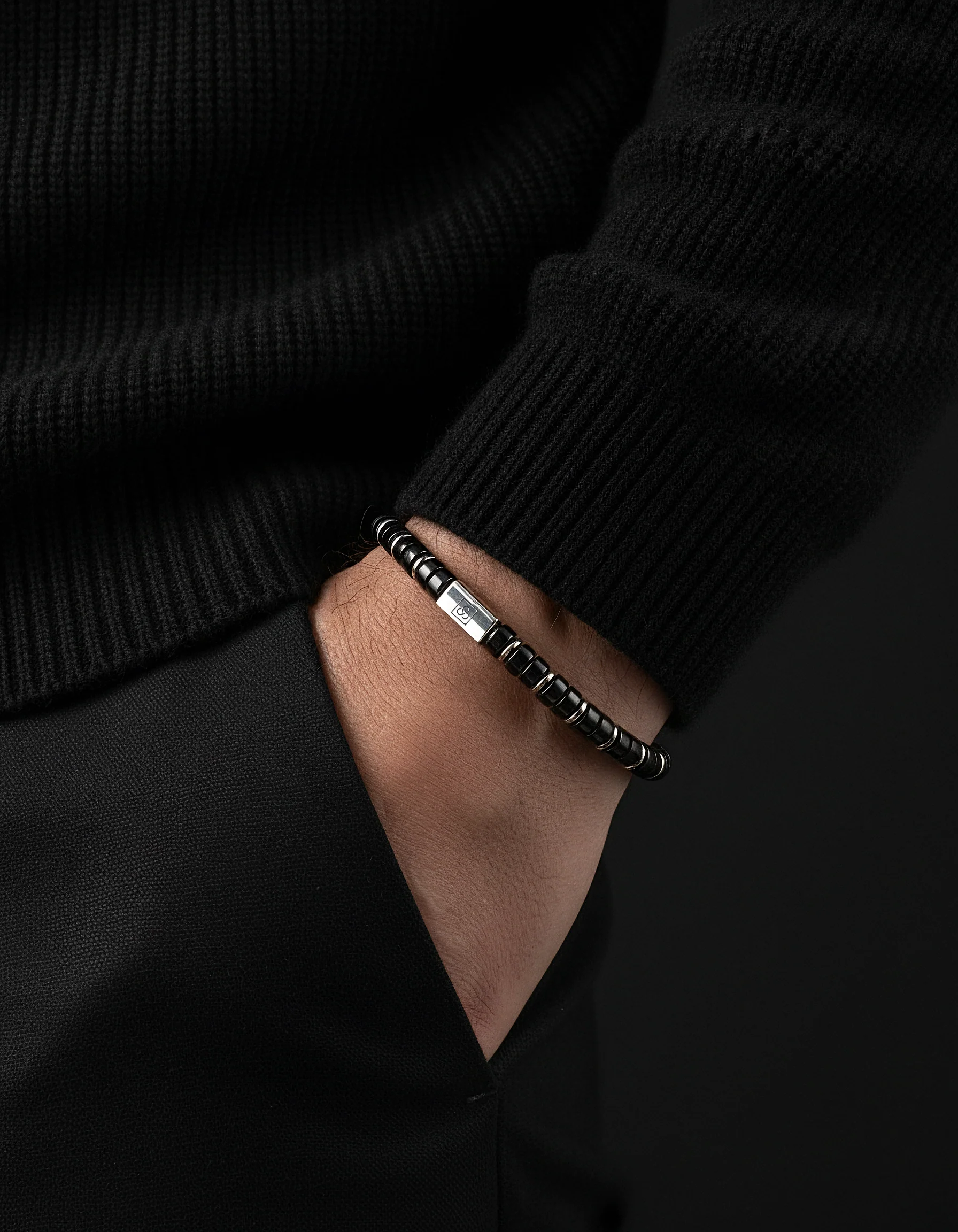 Onyx Bracelet 6mm | Spacer #2 - Image 9