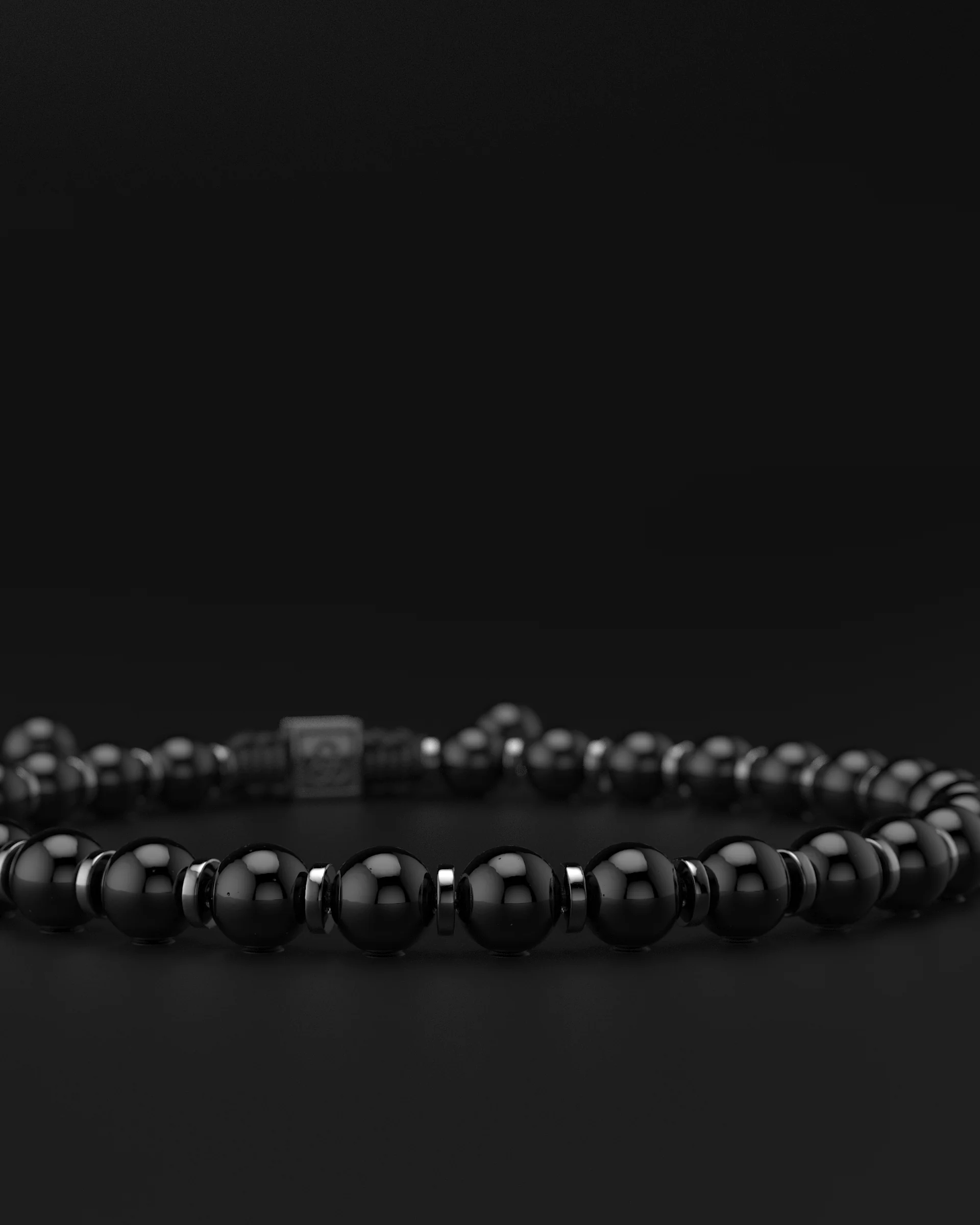 Onyx Bracelet 6mm | Prayer - Image 16