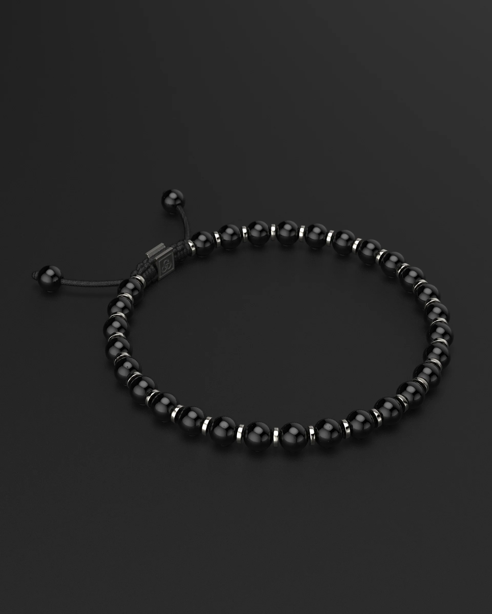 Onyx Bracelet 6mm | Prayer - Image 4