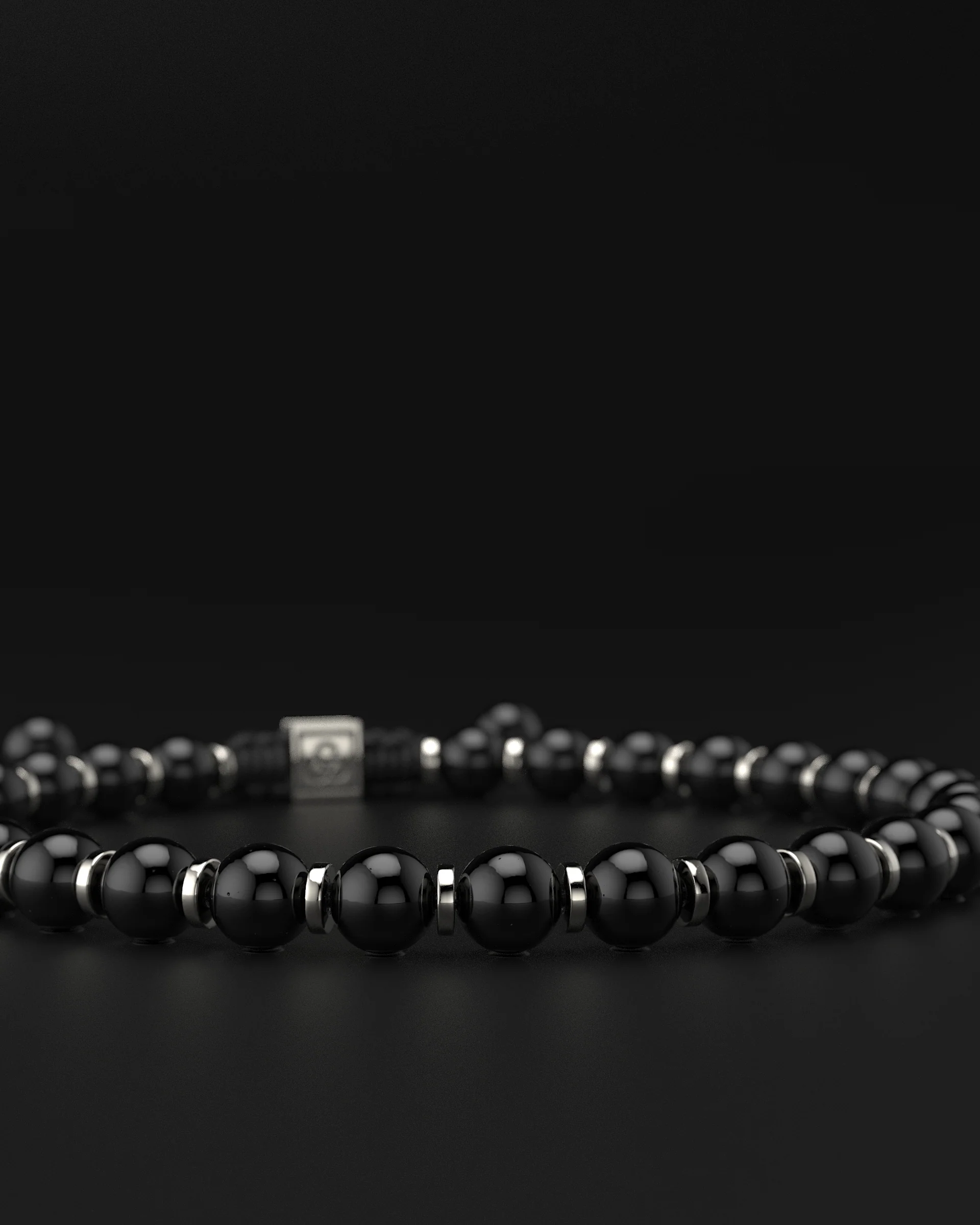 Onyx Bracelet 6mm | Prayer - Image 7