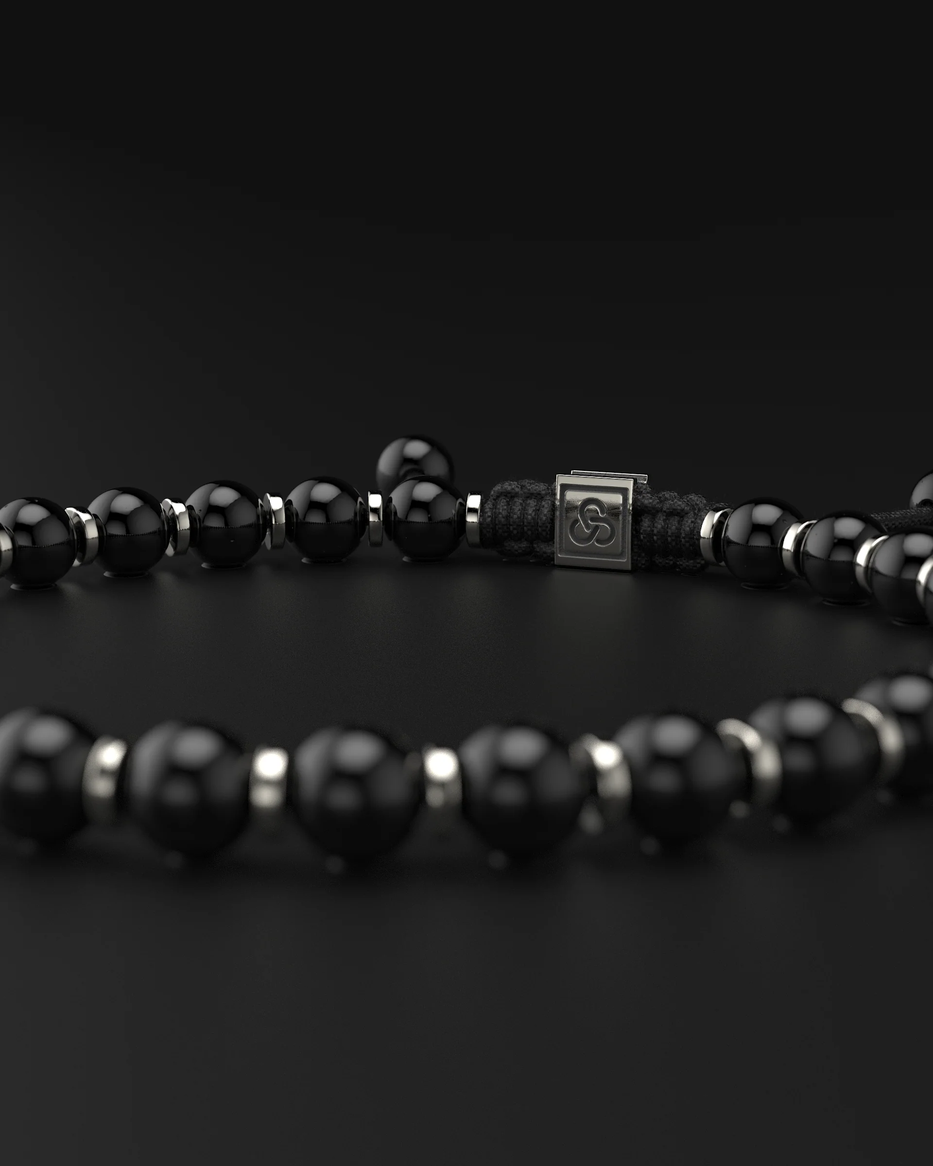 Onyx Bracelet 6mm | Prayer - Image 9