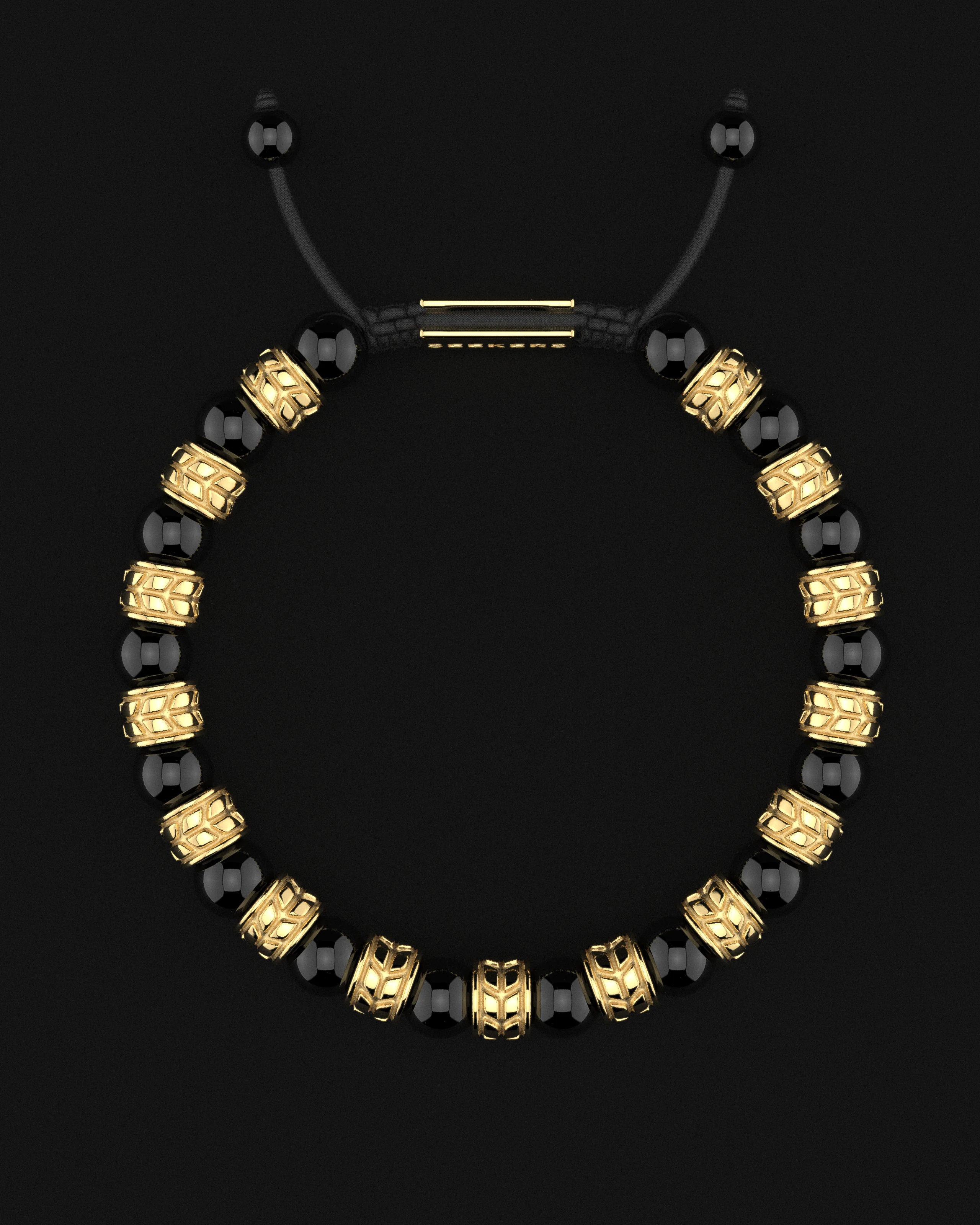 Onyx Bracelet 8mm | Royale - Image 5