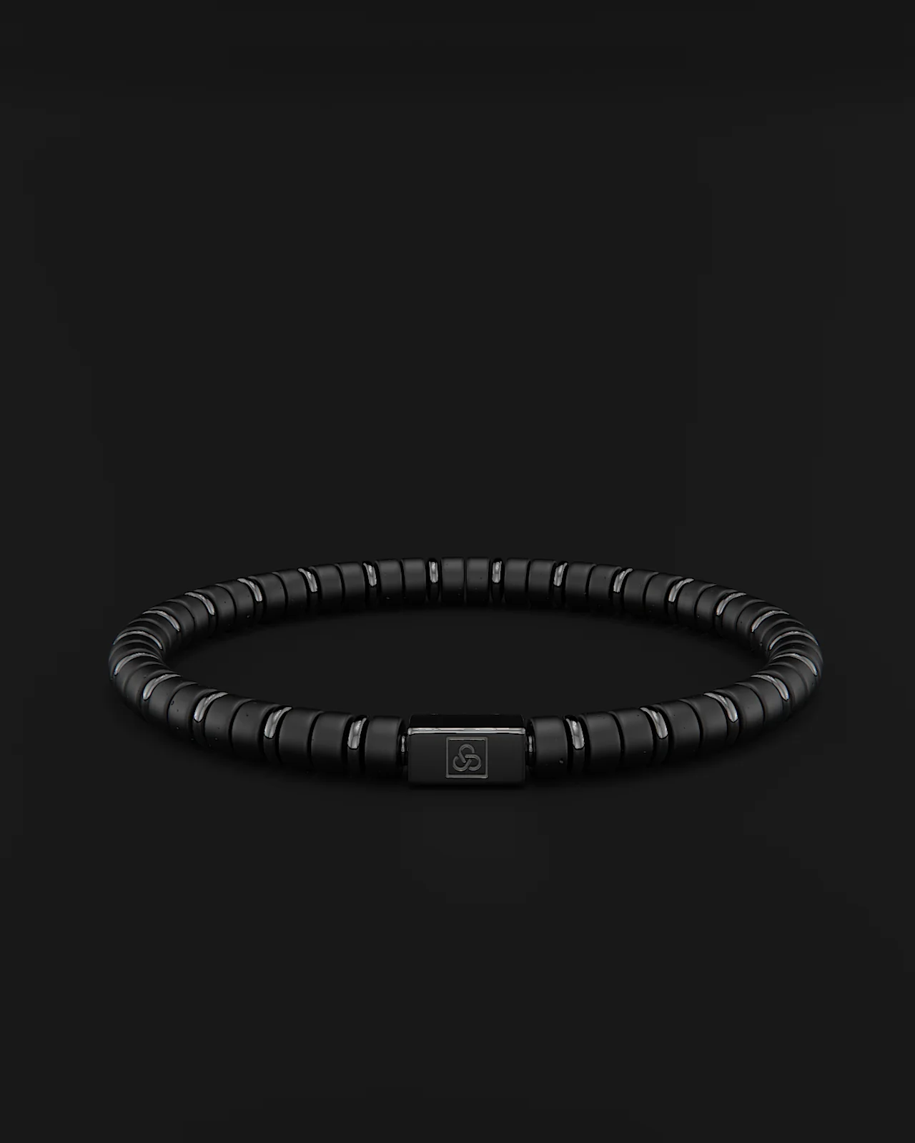 Onyx Matte Bracelet 6mm | Spacer #2 - Image 18
