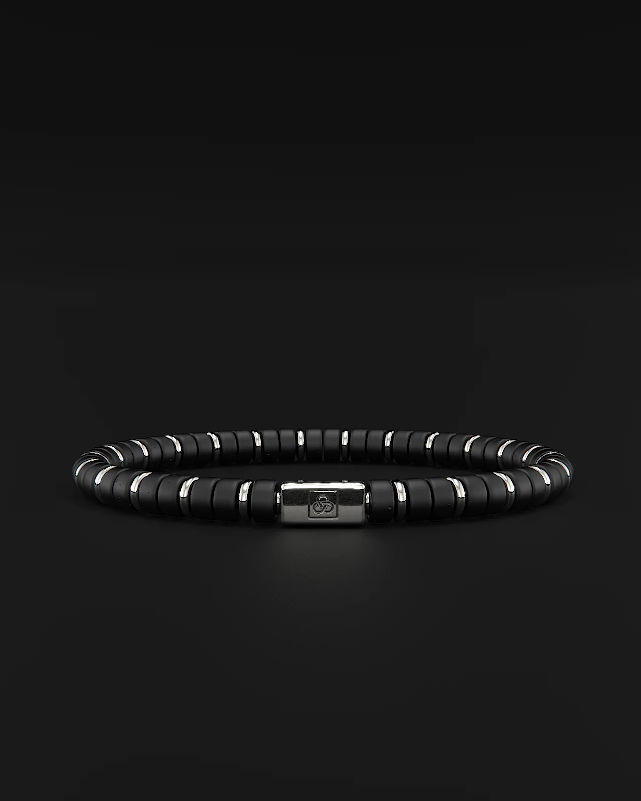 Onyx Matte Bracelet 6mm | Spacer #2 - Image 8