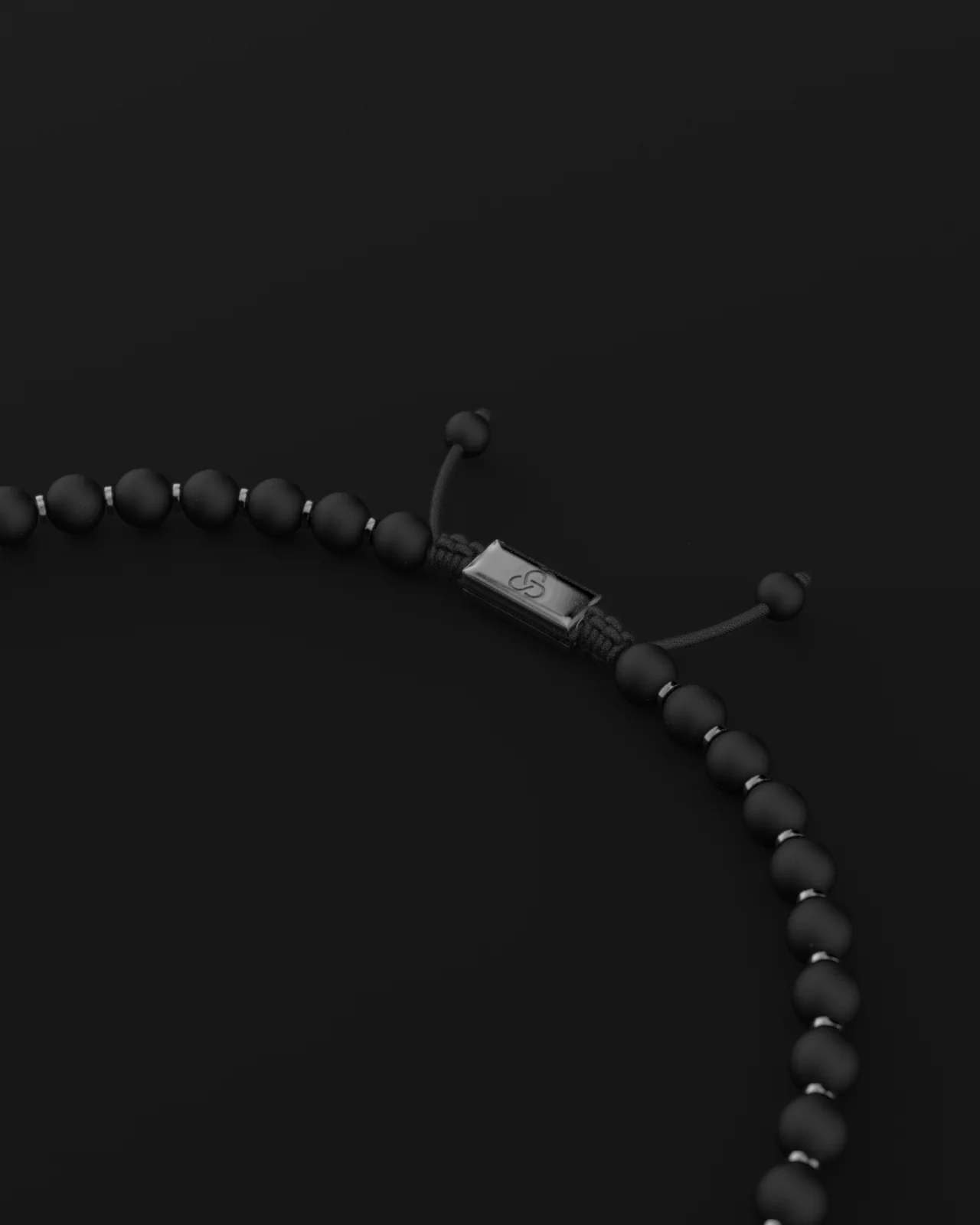 Onyx Matte Necklace 6mm | Prayer - Image 14