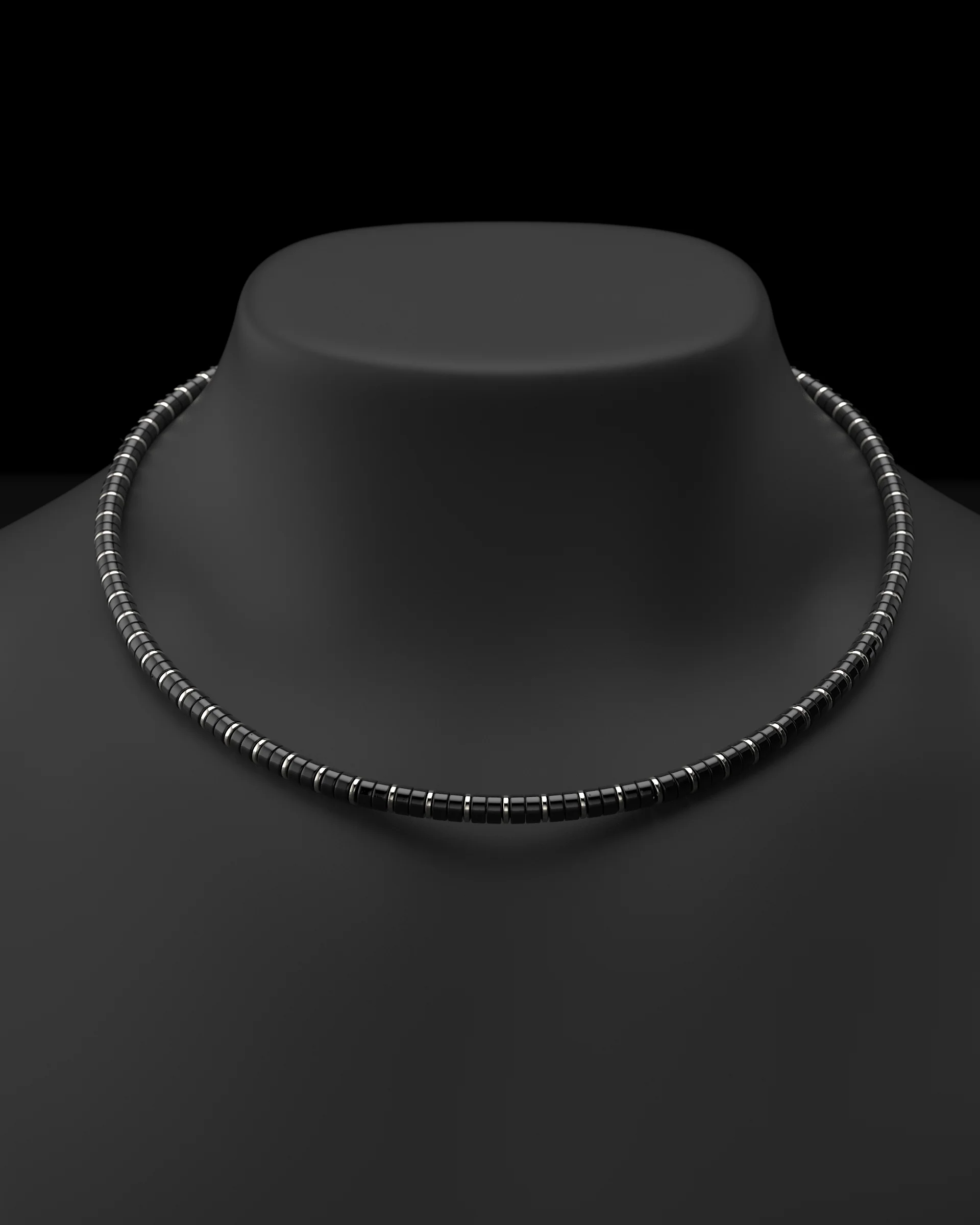 Onyx Necklace 6mm | Spacer #2 - Image 12