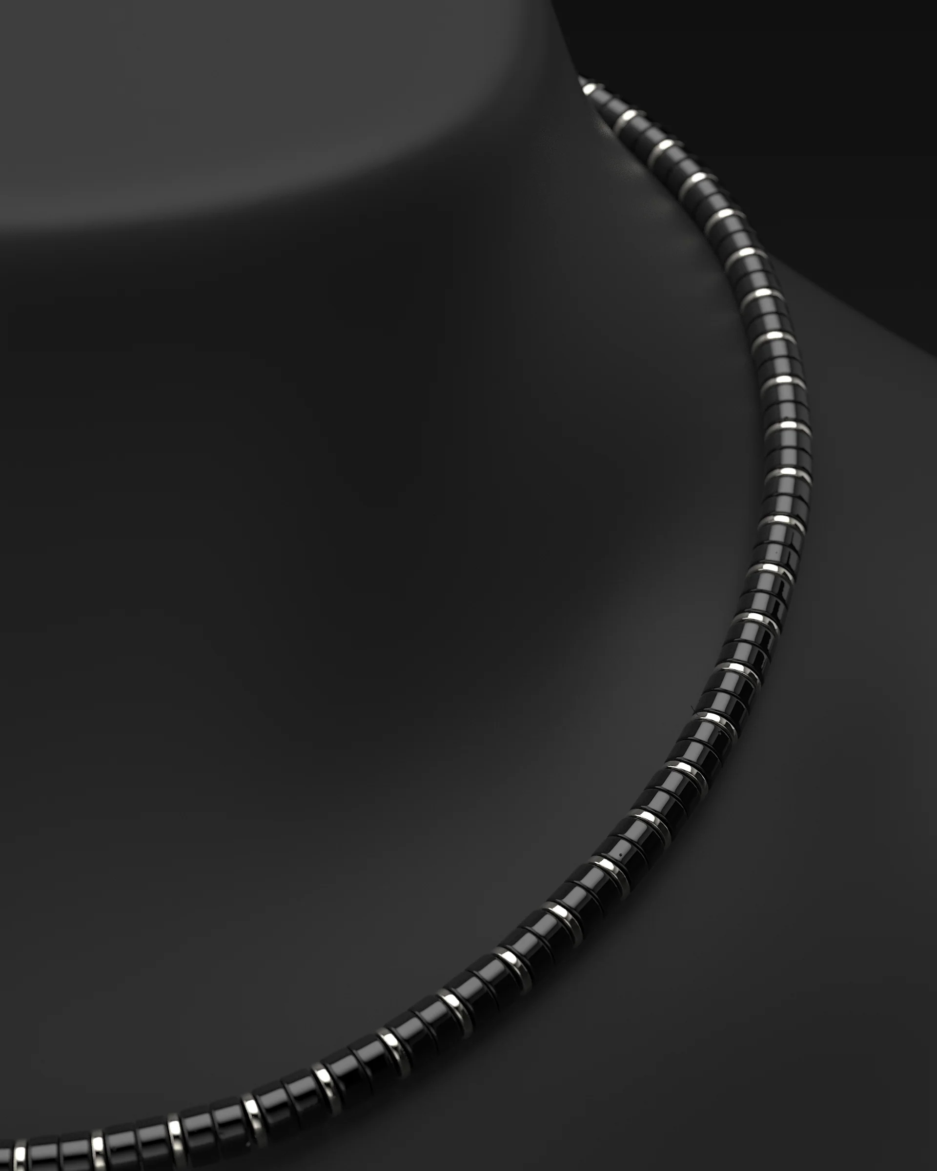Onyx Necklace 6mm | Spacer #2 - Image 13