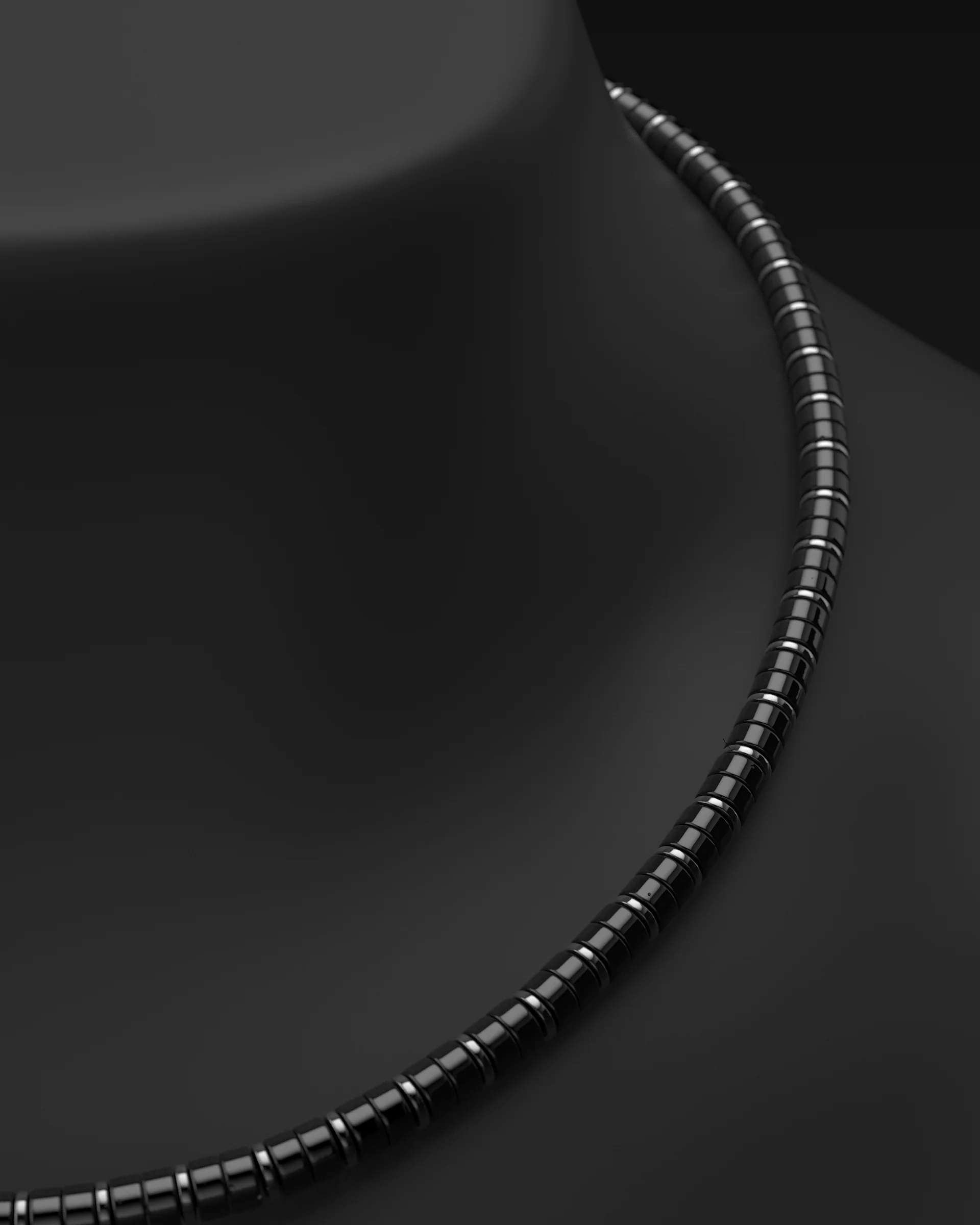 Onyx Necklace 6mm | Spacer #2 - Image 21