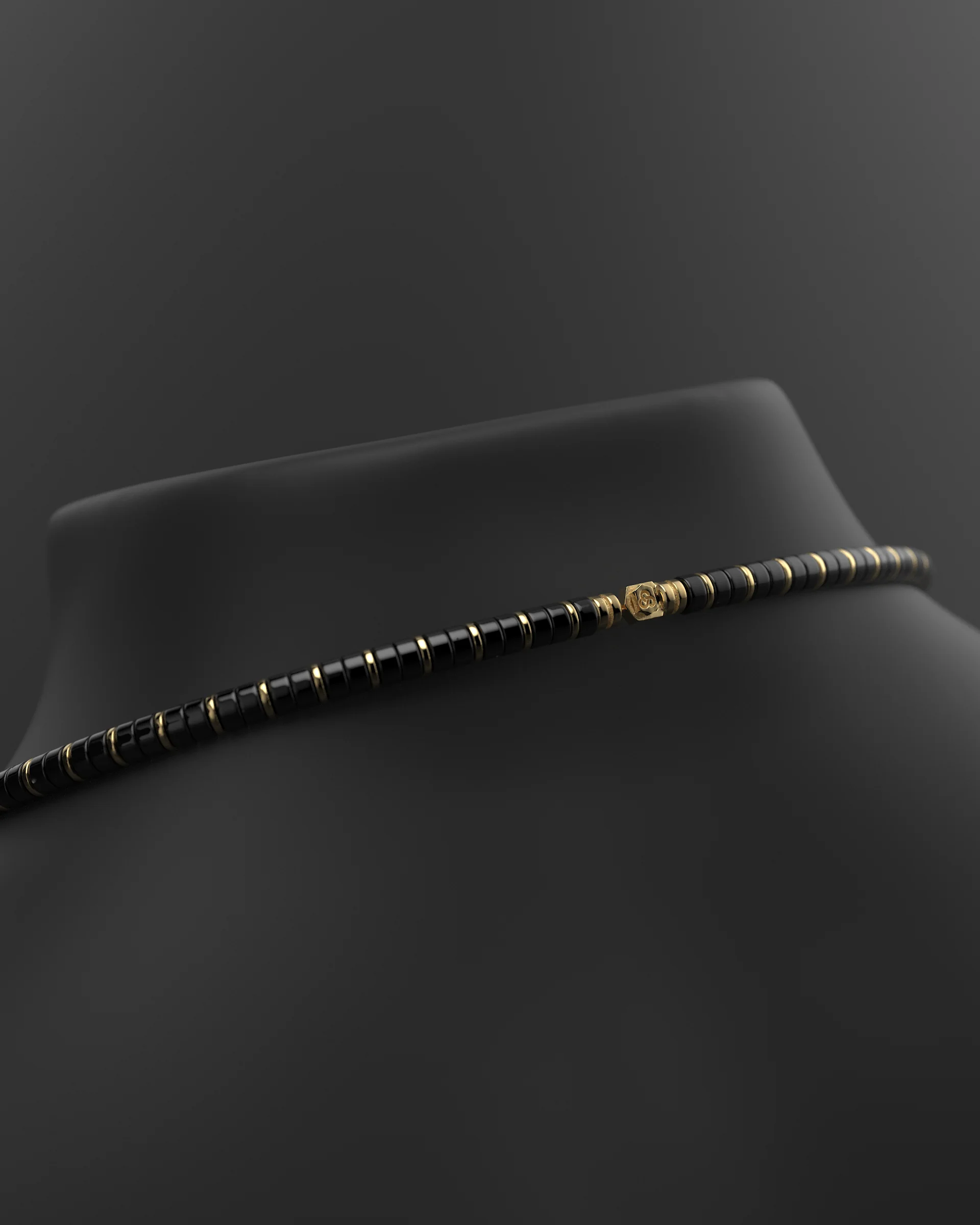 Onyx Necklace 6mm | Spacer #2 - Image 3