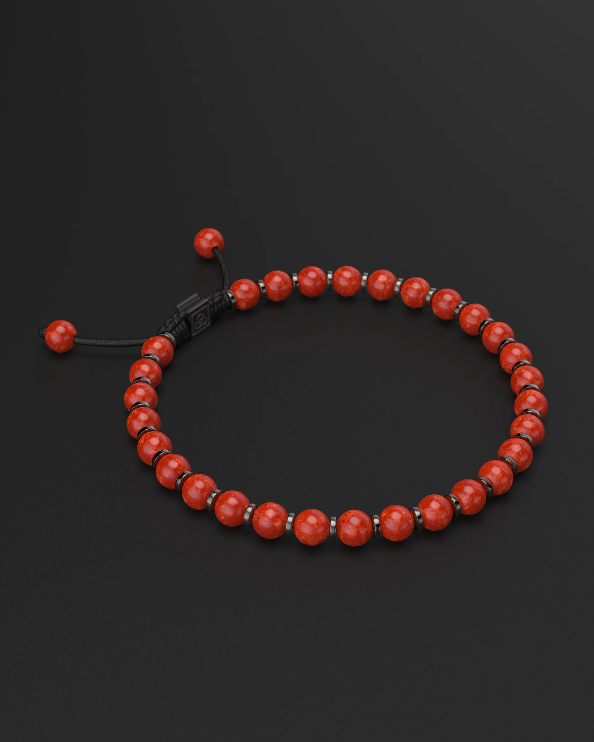 Red Jade Bracelet 6mm | Prayer - Image 20