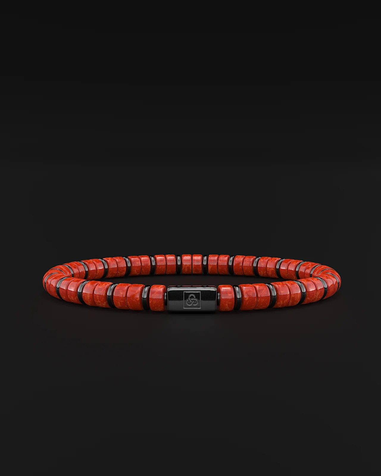 Red Jade Bracelet 6mm | Spacer #2 - Image 17