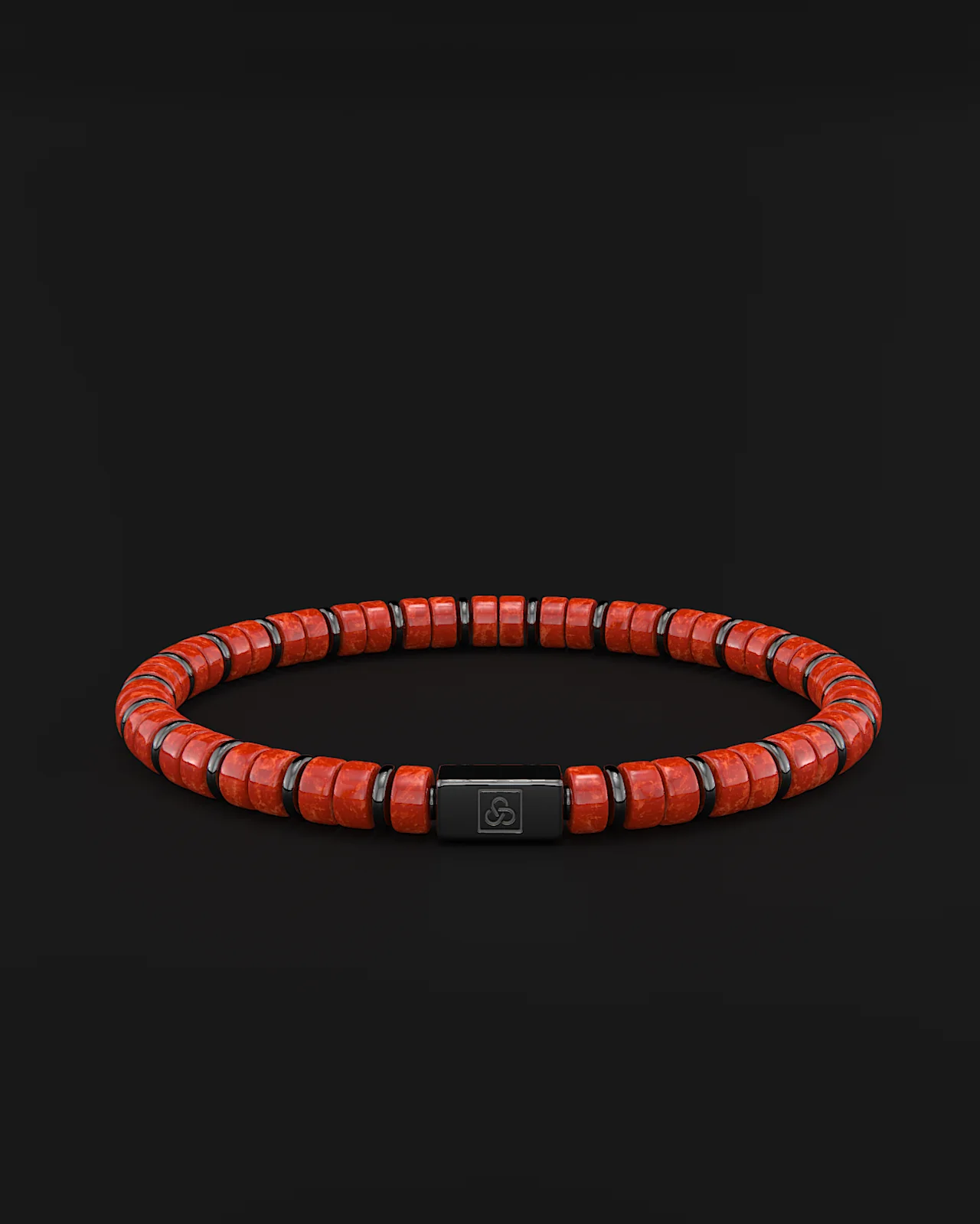 Red Jade Bracelet 6mm | Spacer #2 - Image 18