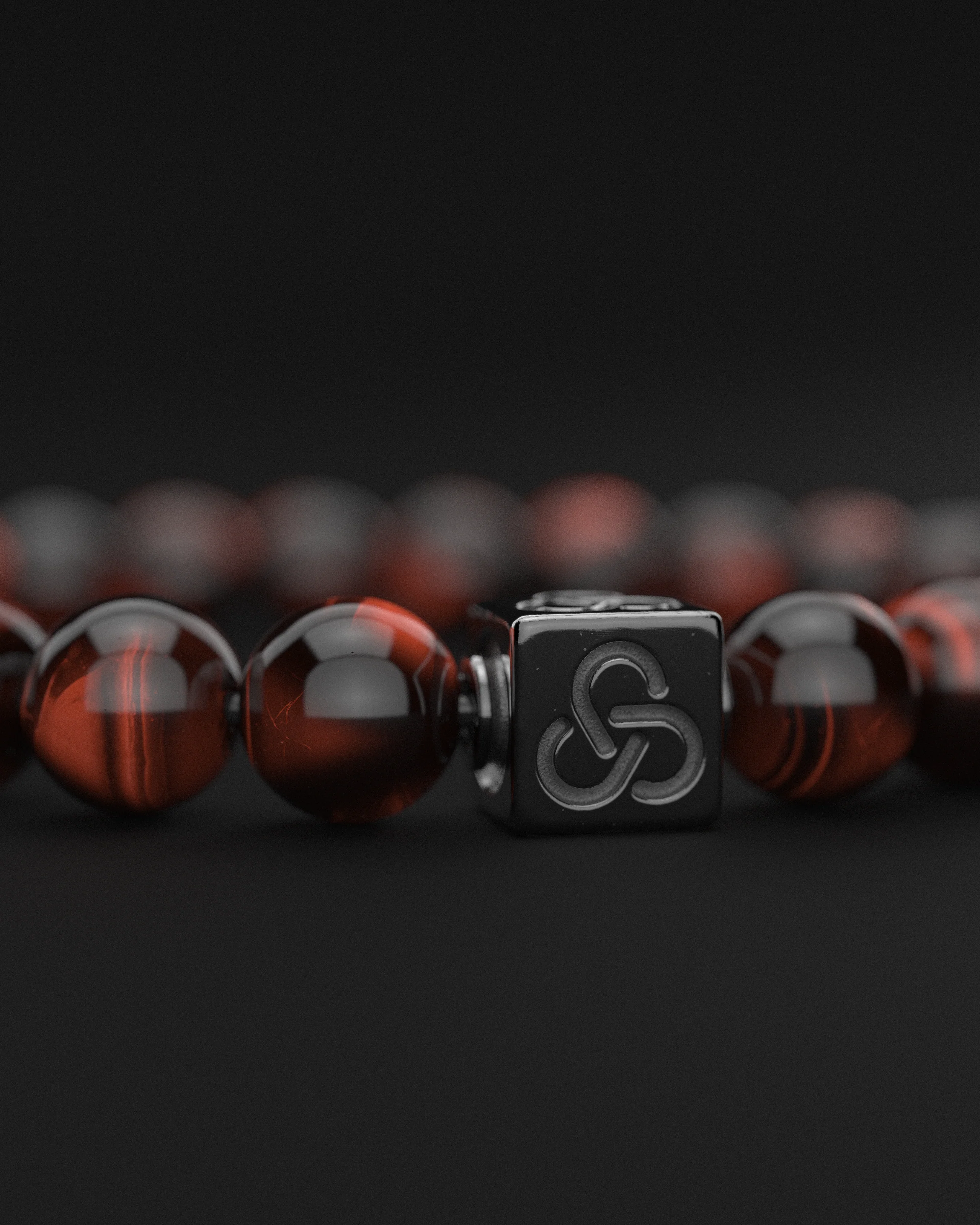 Red Tiger Eye Bracelet 8mm | Essential - Image 17