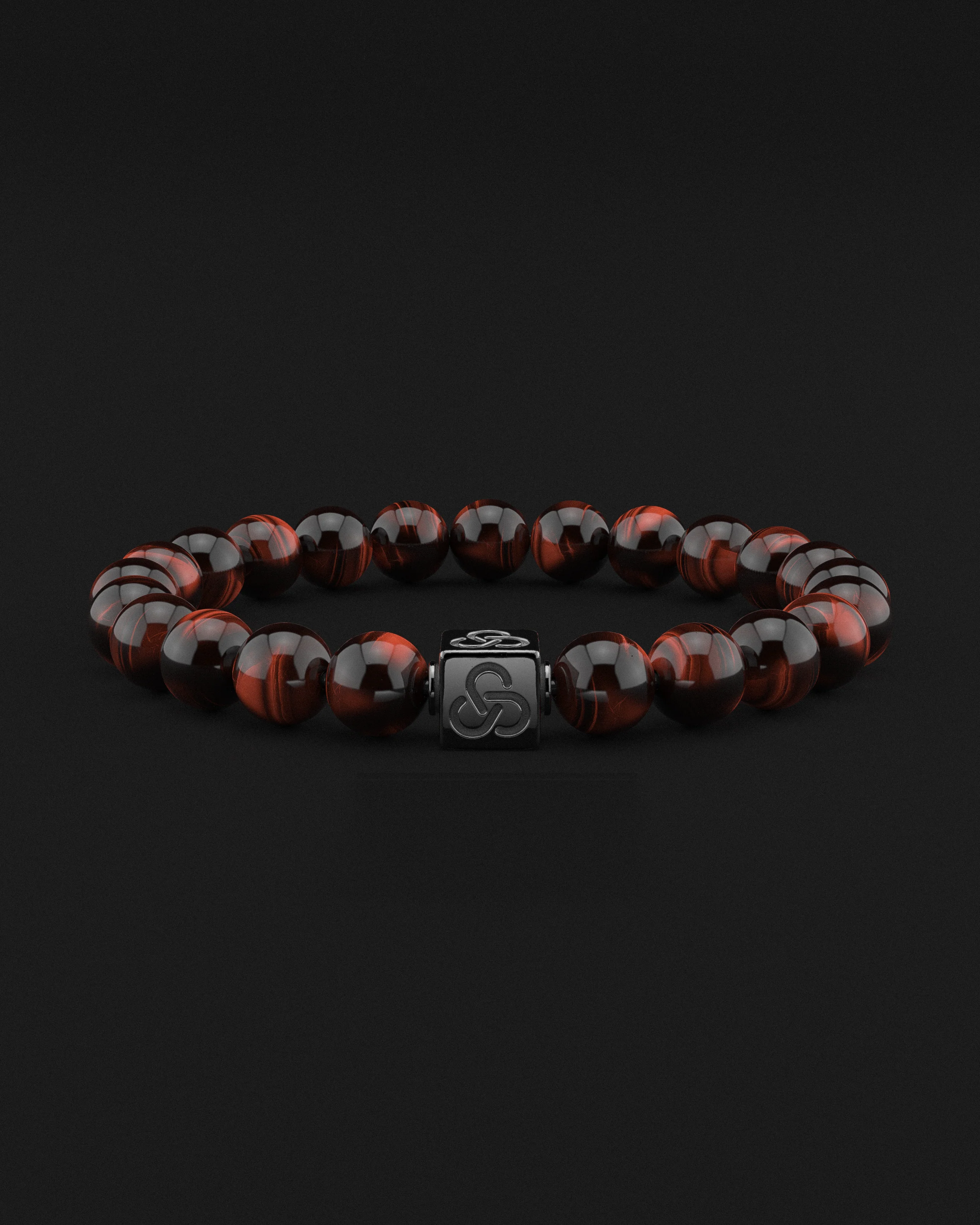 Red Tiger Eye Bracelet 8mm | Essential - Image 19