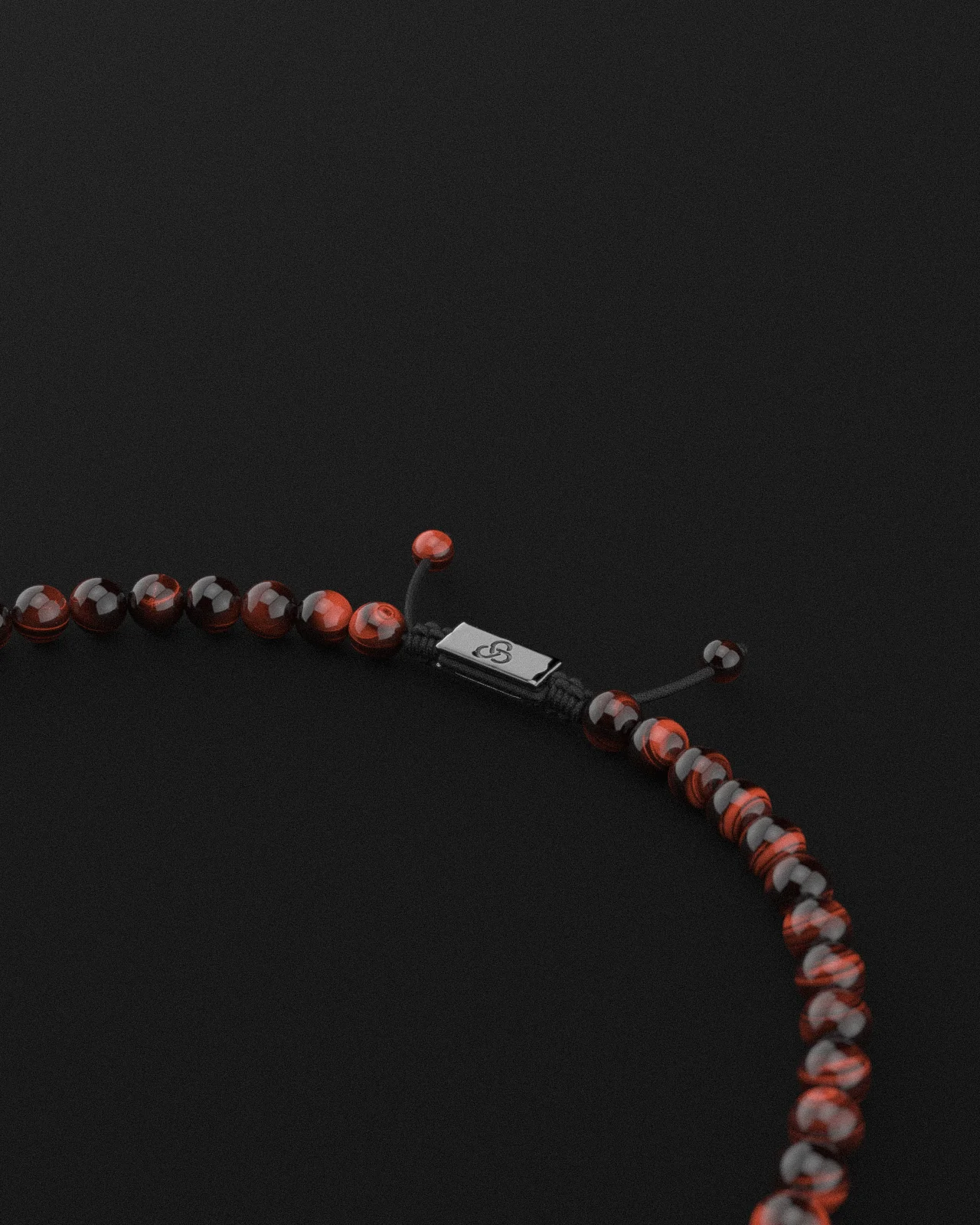 Red Tiger Eye Necklace 8mm | Royale - Image 17