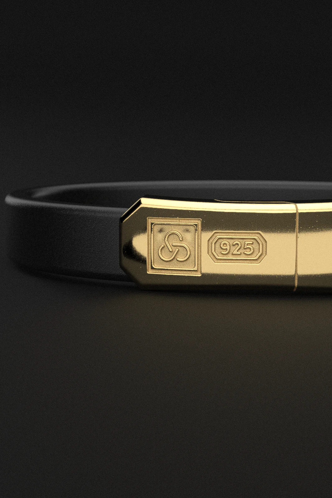 Signature Leather Bracelet - Image 3
