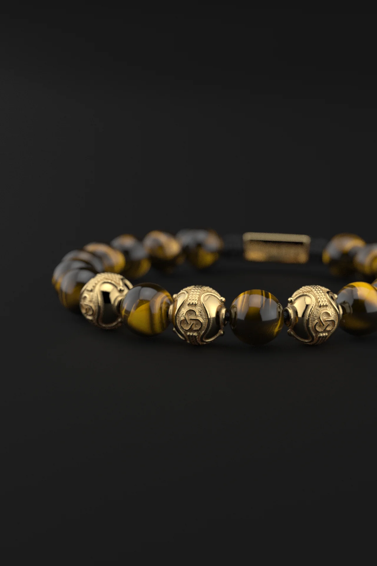 Tiger Eye Bracelet 10mm | Premium - Image 5