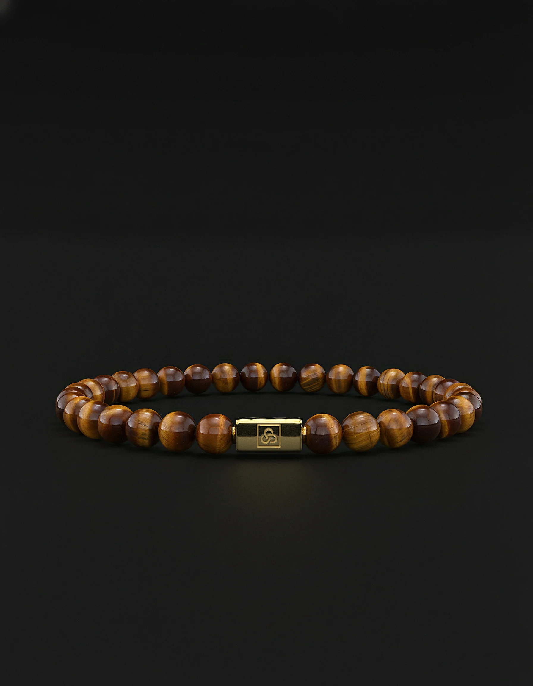 Tiger Eye Bracelet 6mm | Essential - Image 3