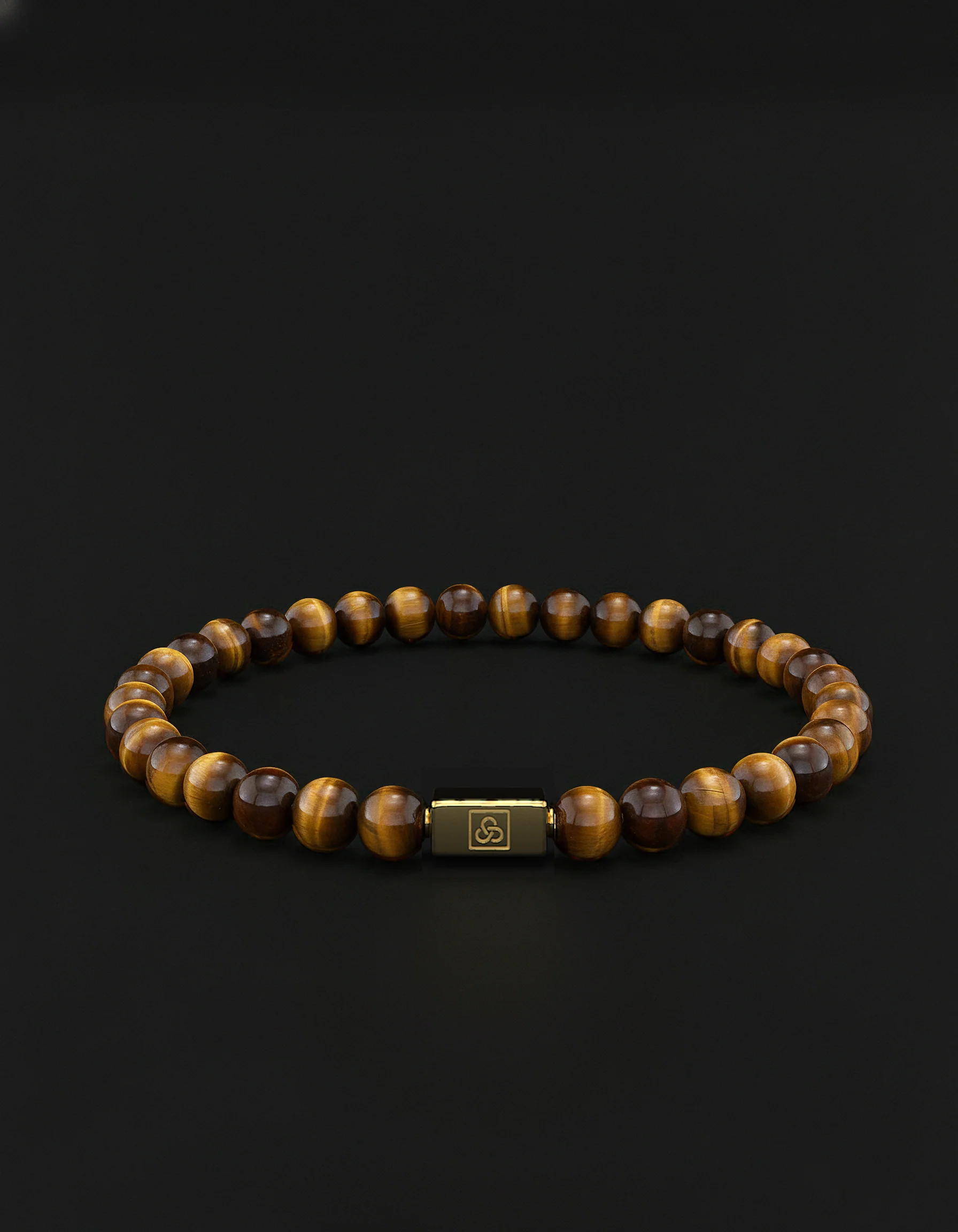 Tiger Eye Bracelet 6mm | Essential - Image 4