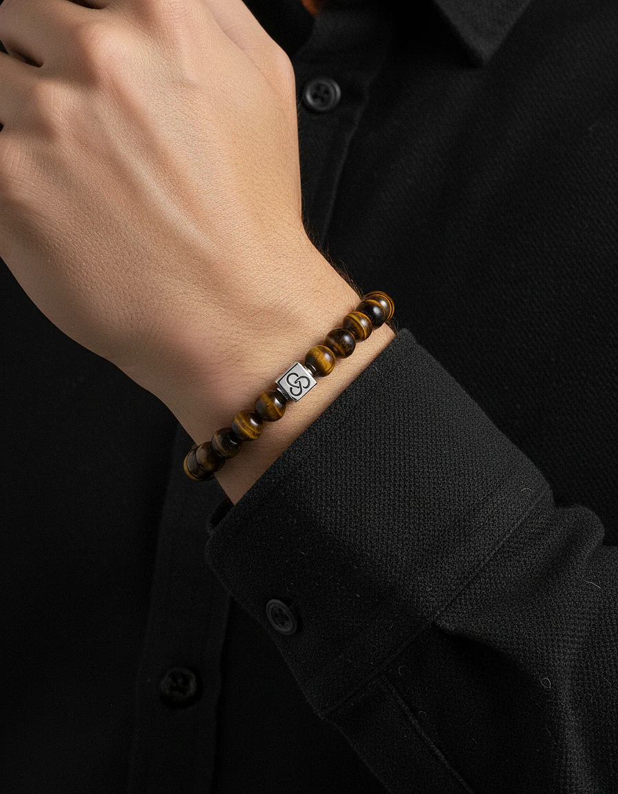Tiger Eye Bracelet 8mm | Essential - Image 10