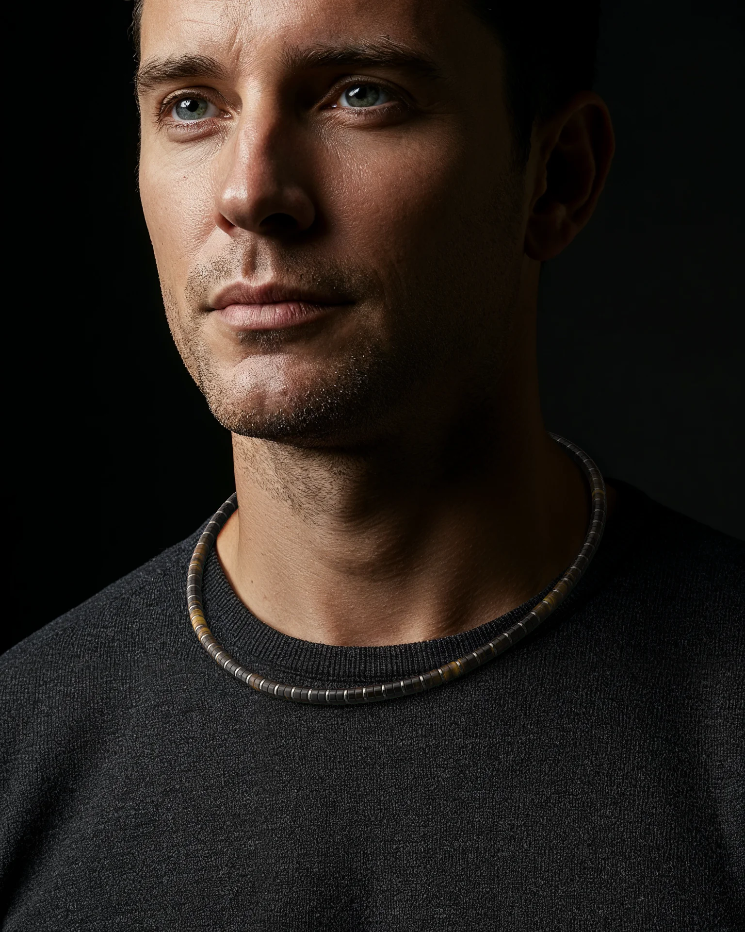 Tiger Eye Necklace 6mm | Spacer #2 - Image 10