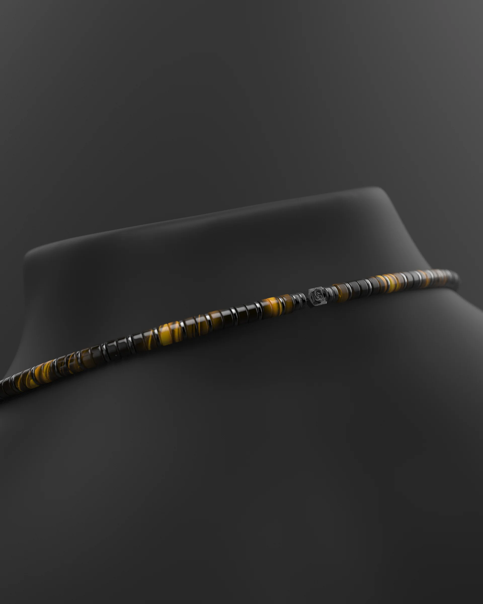 Tiger Eye Necklace 6mm | Spacer #2 - Image 20