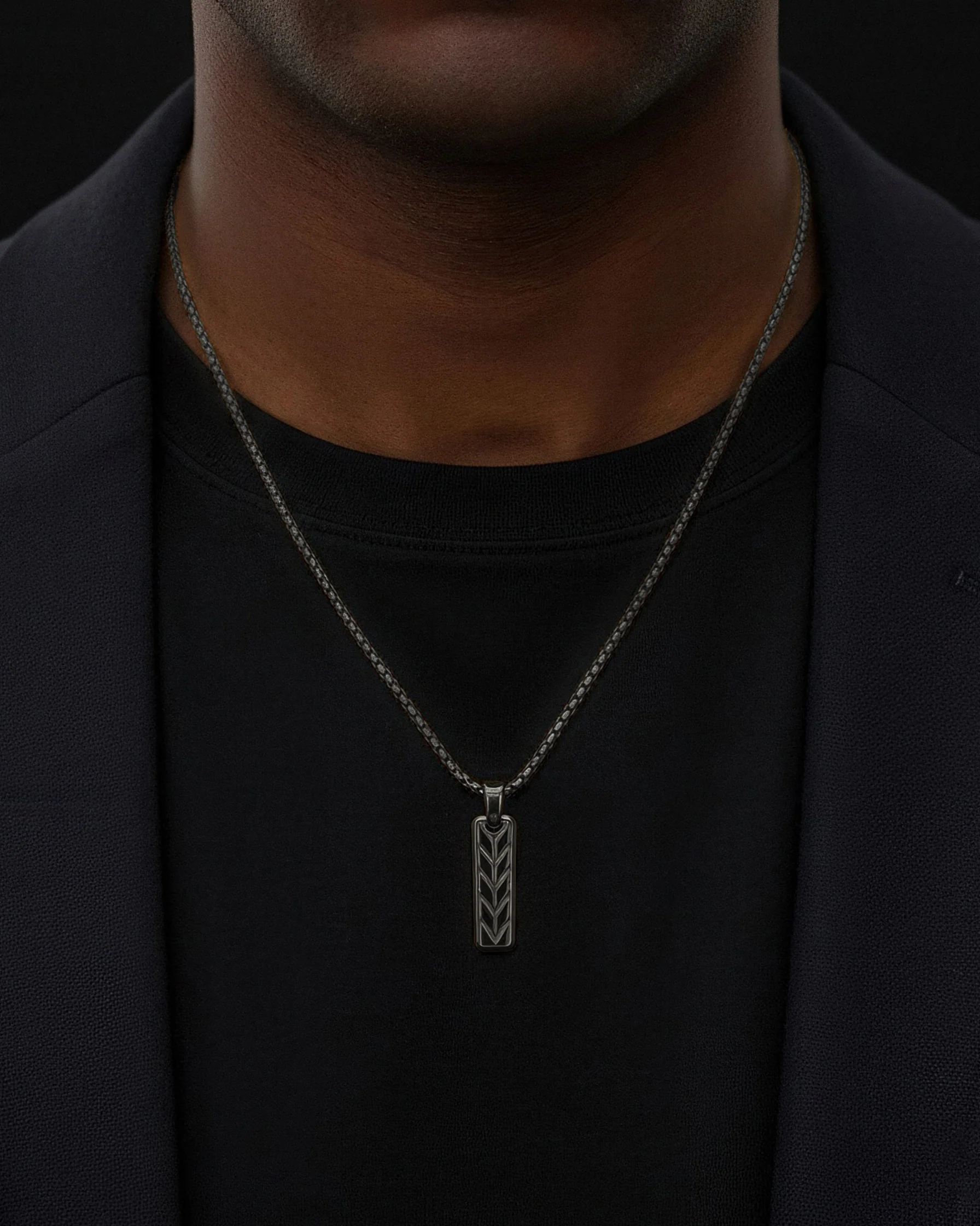 Woven Pendant + Round Box Chain - Image 16